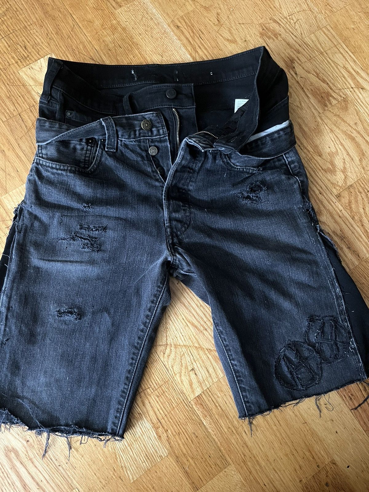 Other double waisted flared jorts Size US 32 / EU 48 - 8 Thumbnail