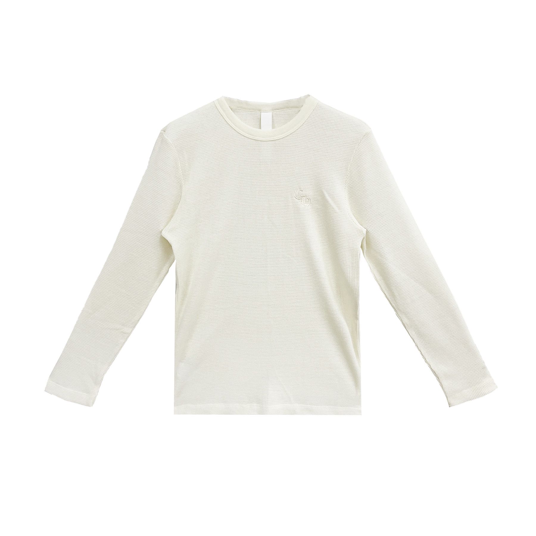 Chrome Hearts CH Letter Waffle Thermal Long Sleeve Tee