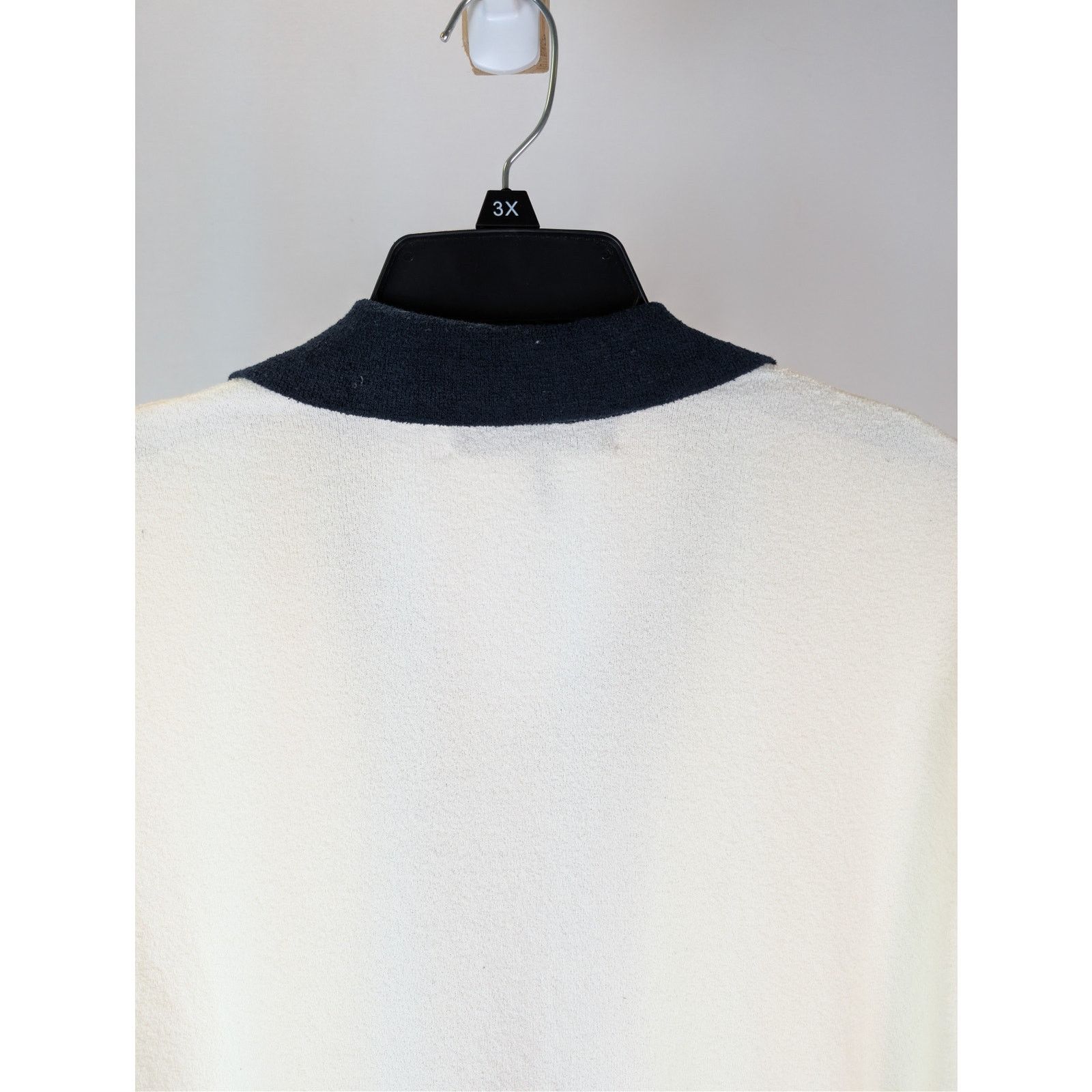 Rag & Bone o1rshd1 CC20 Avery Shirt in Zuma Toweling in Ivory Size US S / EU 44-46 / 1 - 15 Thumbnail