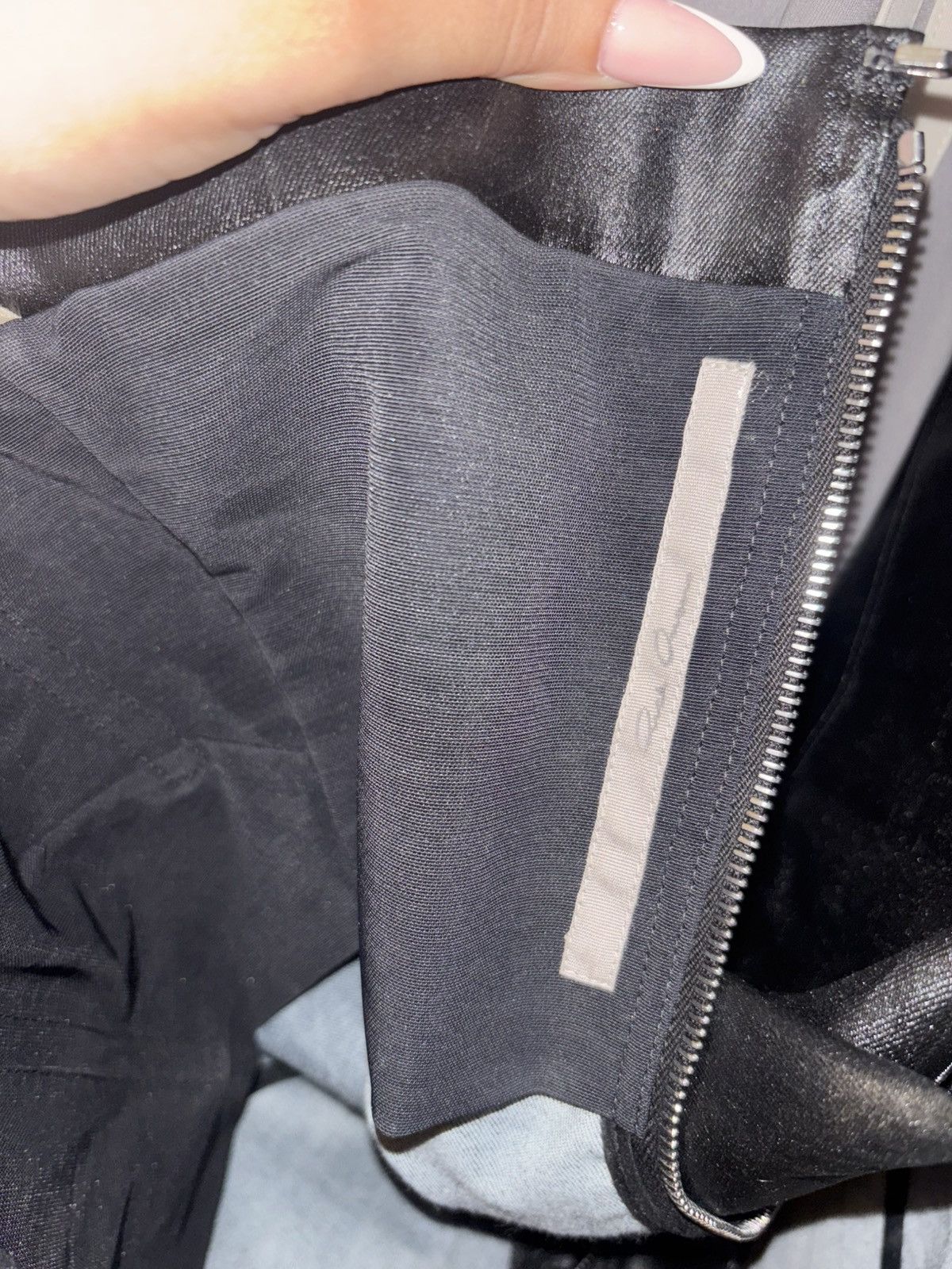 Rick Owens Rick owens metallic coated denim dress. Size S / US 4 / IT 40 - 5 Thumbnail