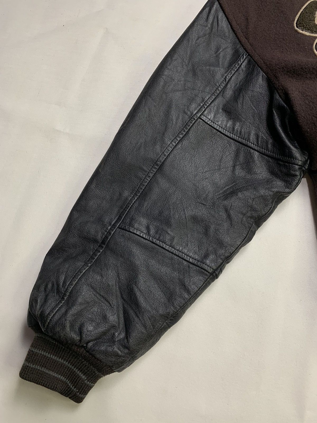 Kansai Yamamoto Vintage Yamamoto Kansai Wool Leather Jacket Size US XL / EU 56 / 4 - 13 Thumbnail