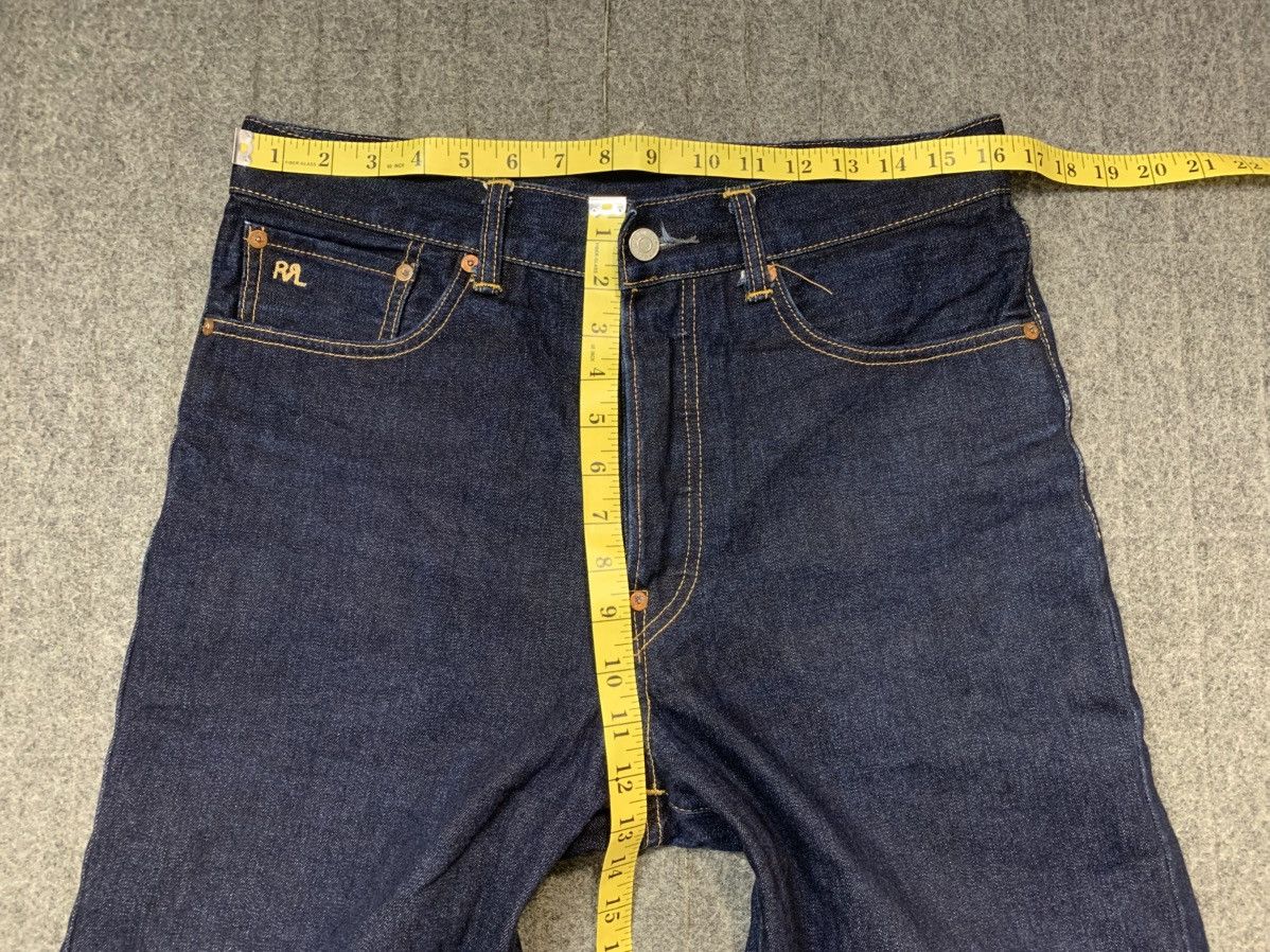 RRL Ralph Lauren Rare Double RL Ralph Lauren Lot R01 Indigo Denim Jeans Size US 32 / EU 48 - 14 Thumbnail