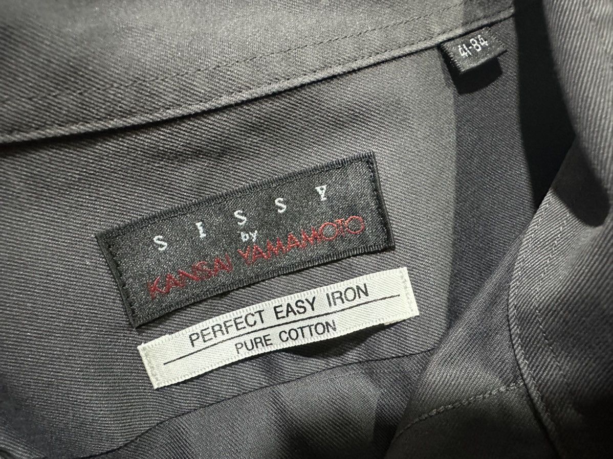 Kansai Yamamoto 🔥Vintage Sissy Kansai Yamamoto Sheer Shirt Long Sleeve Size US L / EU 52-54 / 3 - 3 Thumbnail