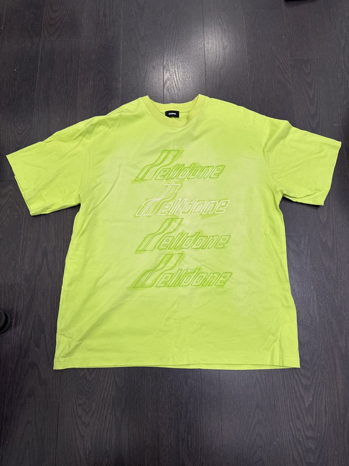 WE11DONE We11done Logo t shirt Size US M / EU 48-50 / 2 - 1 Thumbnail