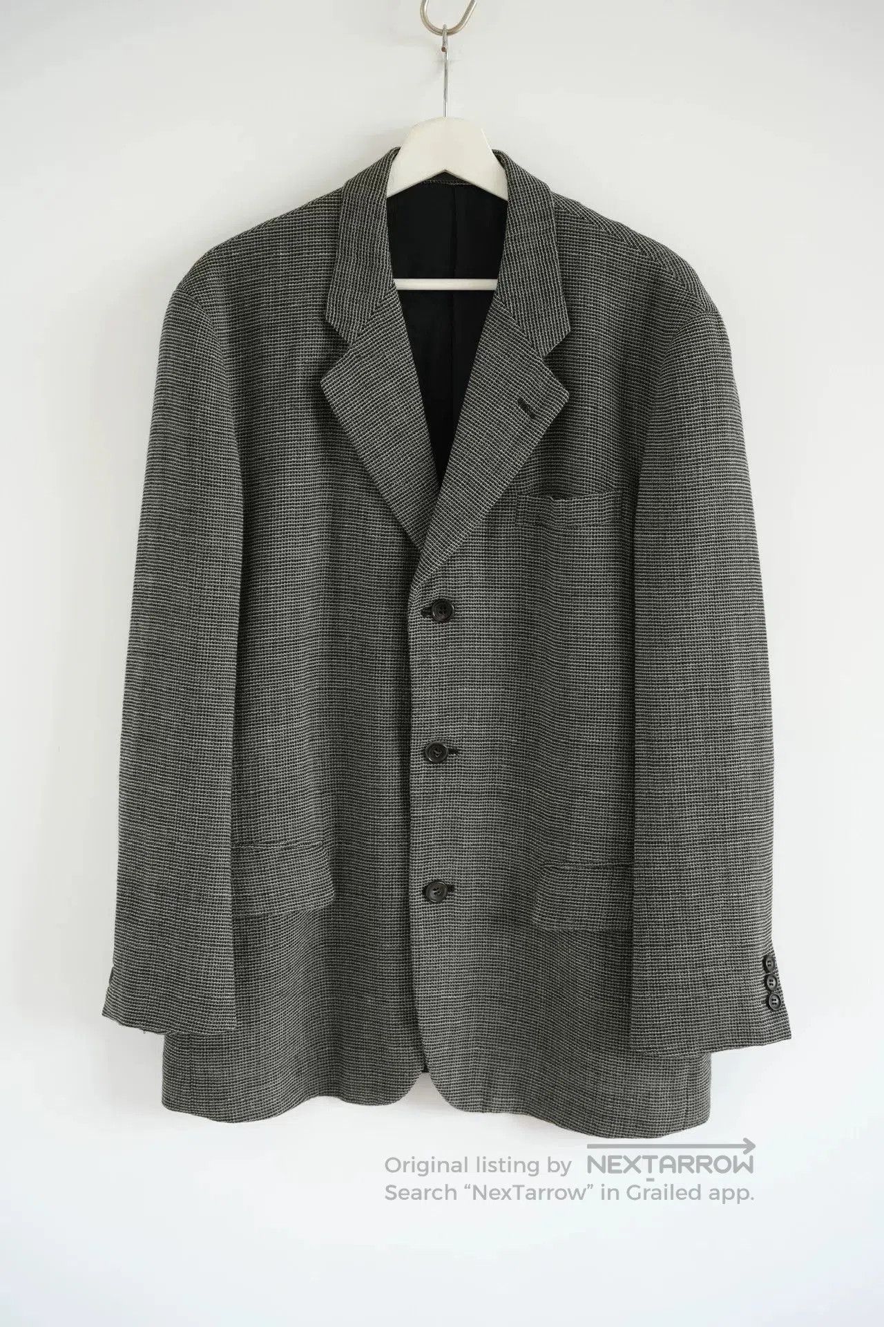 Comme des Garcons Homme Plus comme des garçons waffle suit jacket. Size US M / EU 48-50 / 2 - 1 Thumbnail