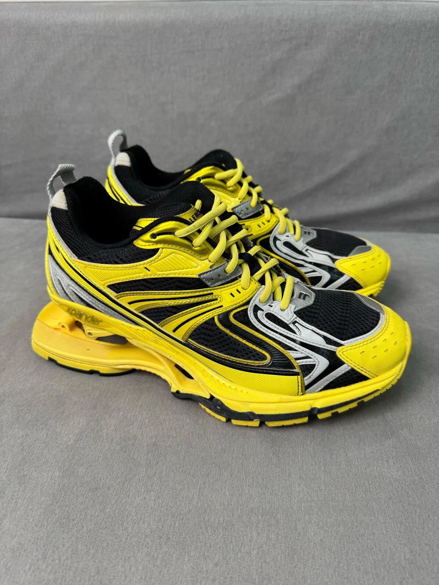 Balenciaga balenciaga xpander black and yellow sneakers. Size US 10 / EU 43 - 2 Thumbnail
