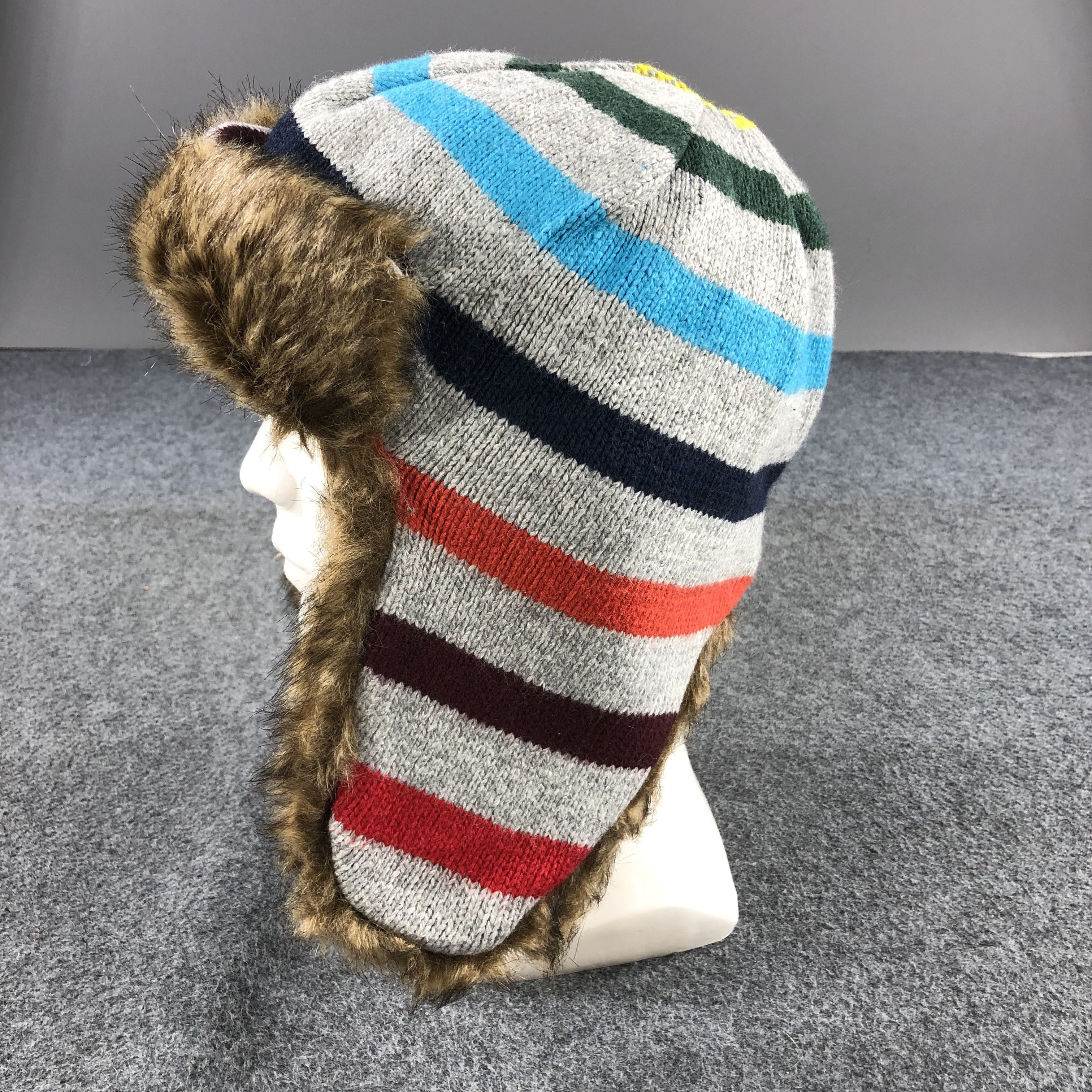 Gap GAP Bomber Hat Rex Rabbit Fur Trapper Hat Beanie B338 Size ONE SIZE - 2 Thumbnail