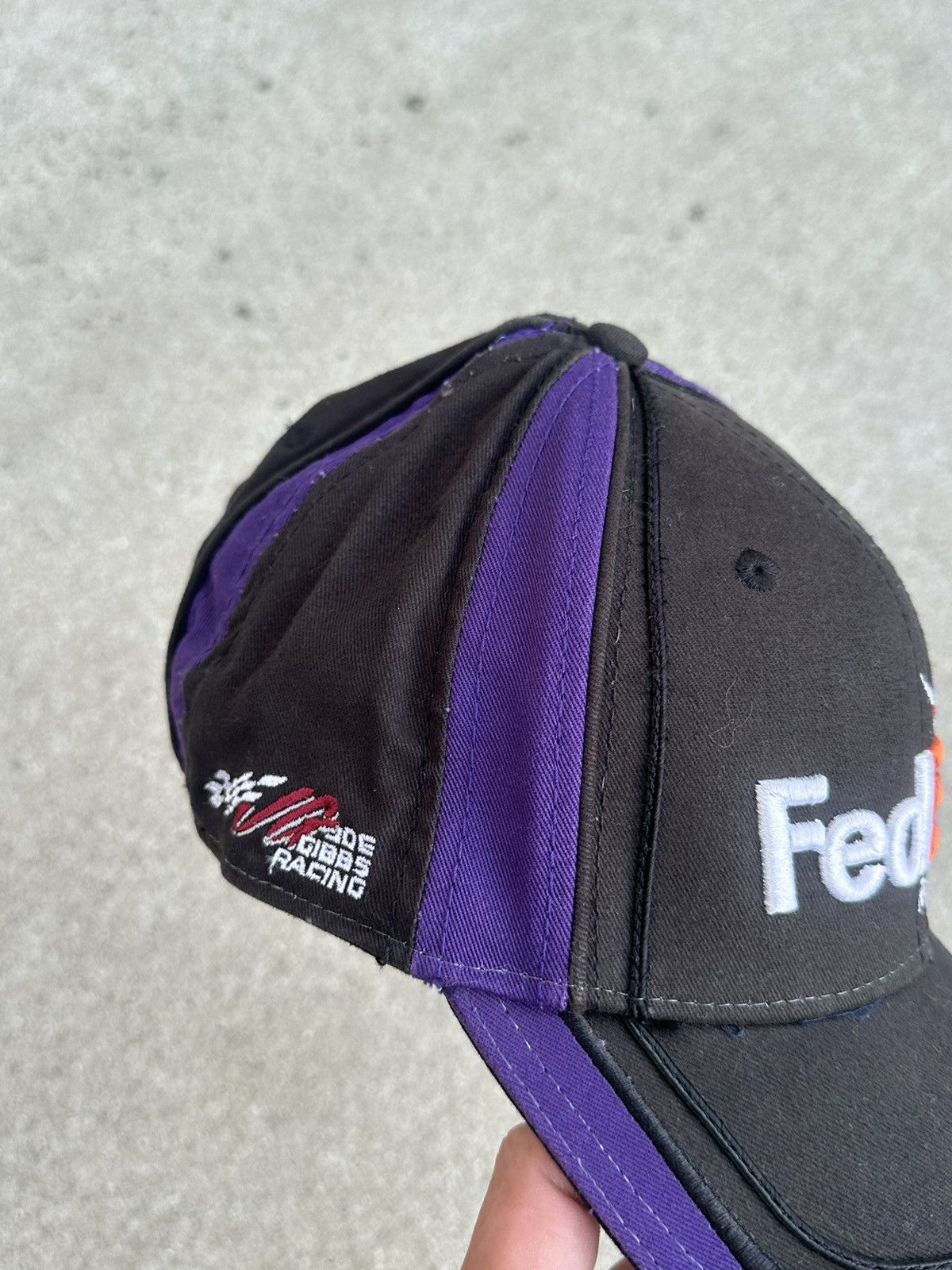Chase Authentics × NASCAR × Vintage NASCAR FedEx Racing Chase Authentic Denny Hamlin #11 Hat Size ONE SIZE - 3 Thumbnail