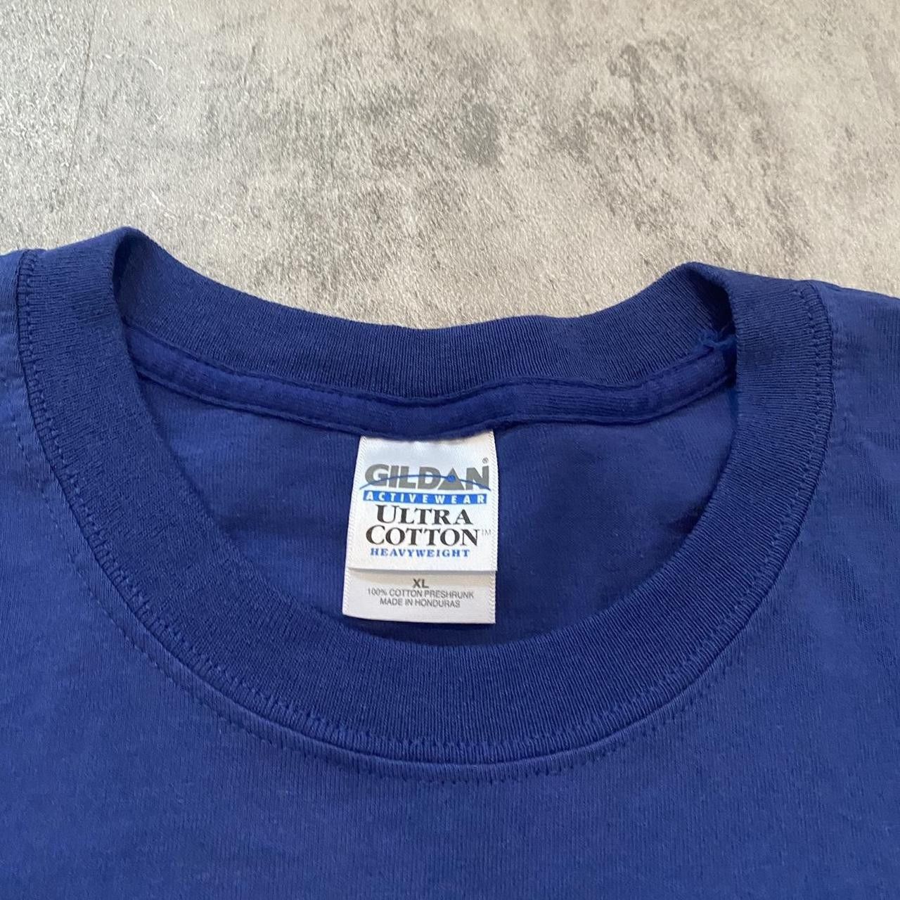 Gildan 2001 Steel City Misery T-shirt - blue cotton streetwea Size US XL / EU 56 / 4 - 4 Thumbnail
