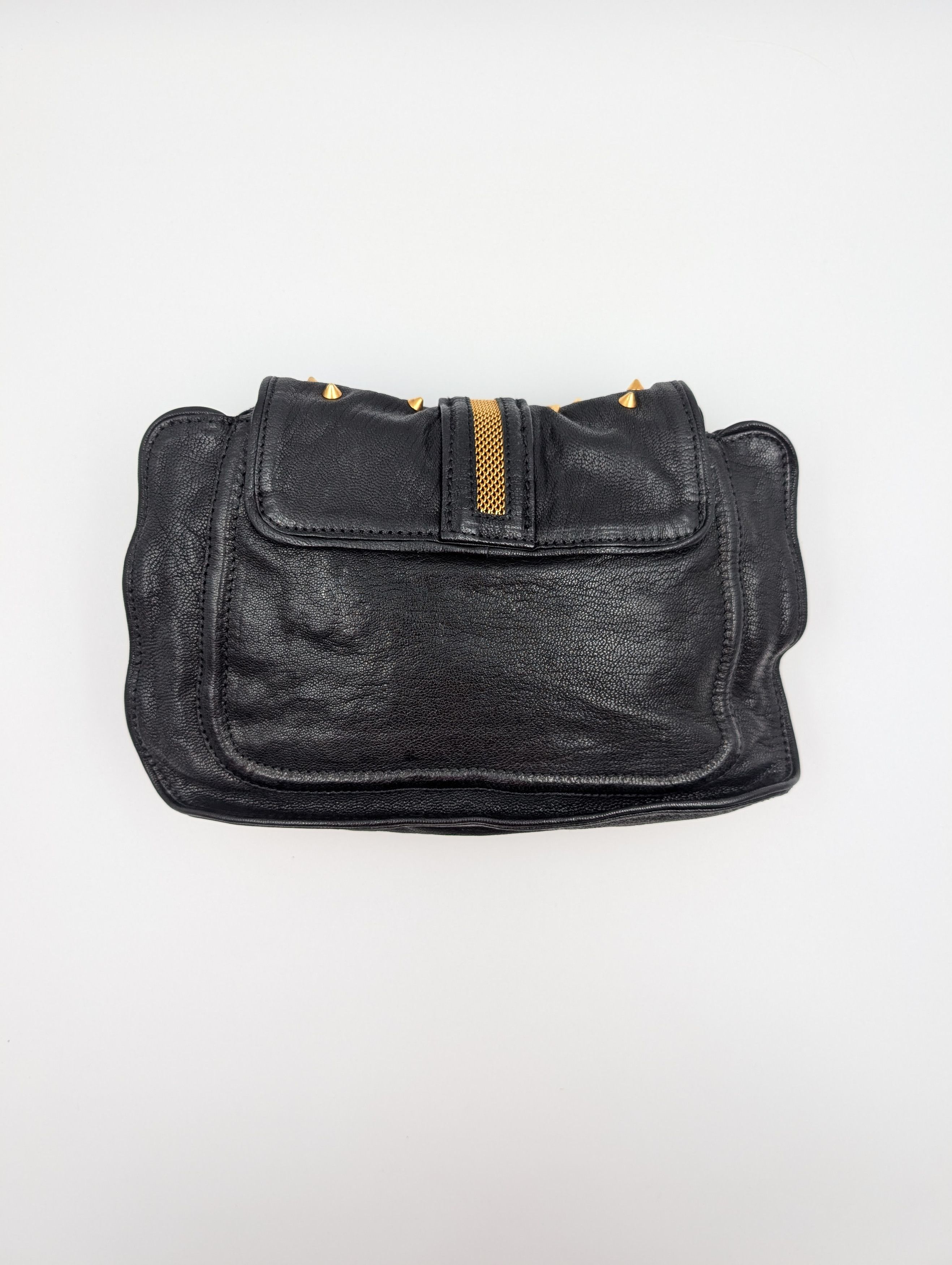3.1 Phillip Lim 3.1 Philip Lim Black Bow Studded Shoulder Bag Size ONE SIZE - 2 Thumbnail