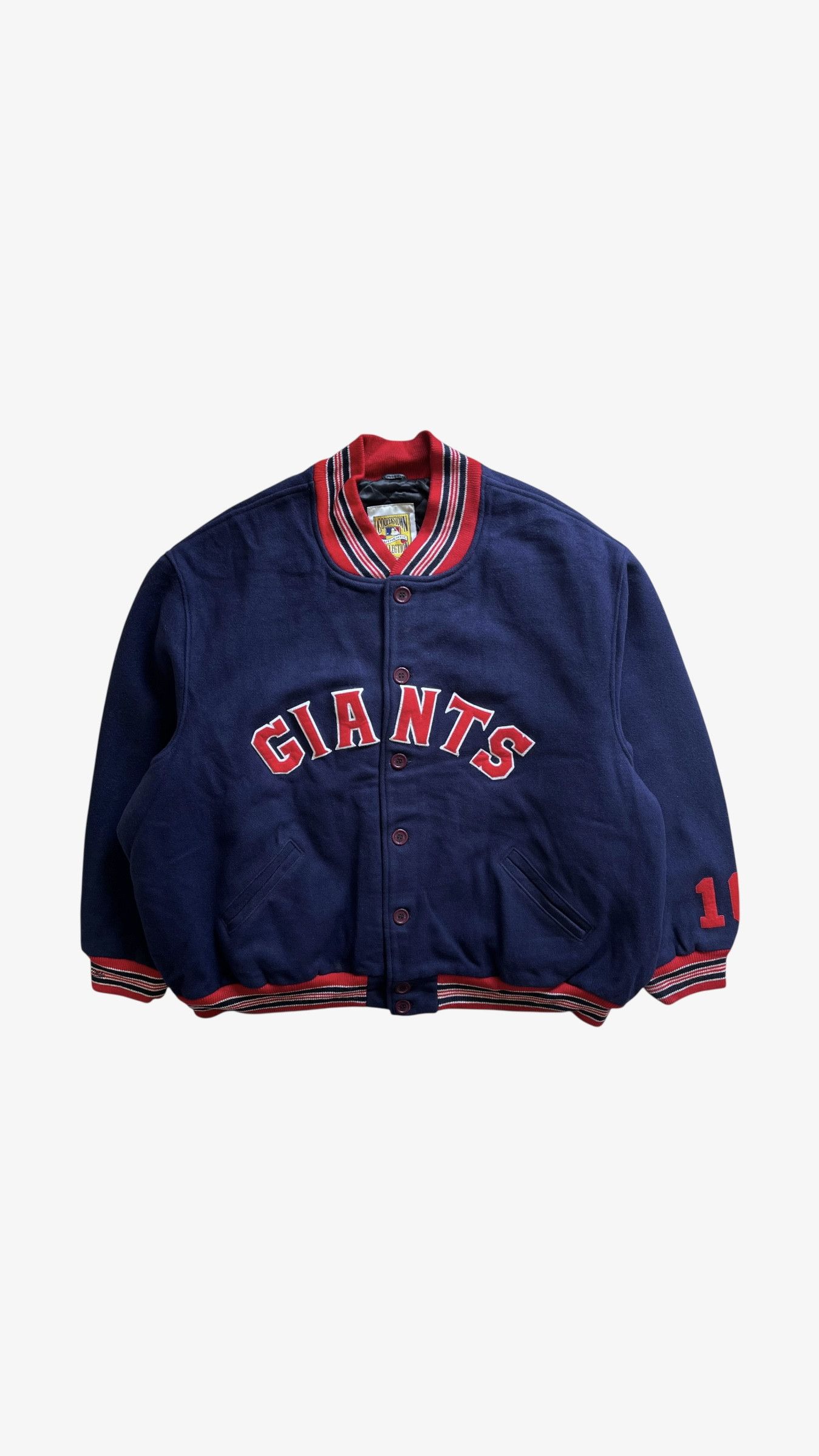 Mitchell & Ness Vintage Mitchell & Ness MLB New York Giants Varsity Jacket Size US XL / EU 56 / 4 - 1 Thumbnail