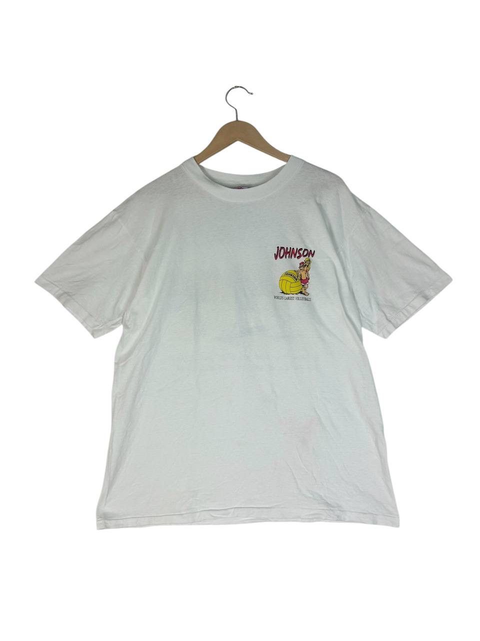 Vintage Vintage 90s Big Johnson Volleyball T-Shirt – Sexy Girl Size US XL / EU 56 / 4 - 2 Thumbnail