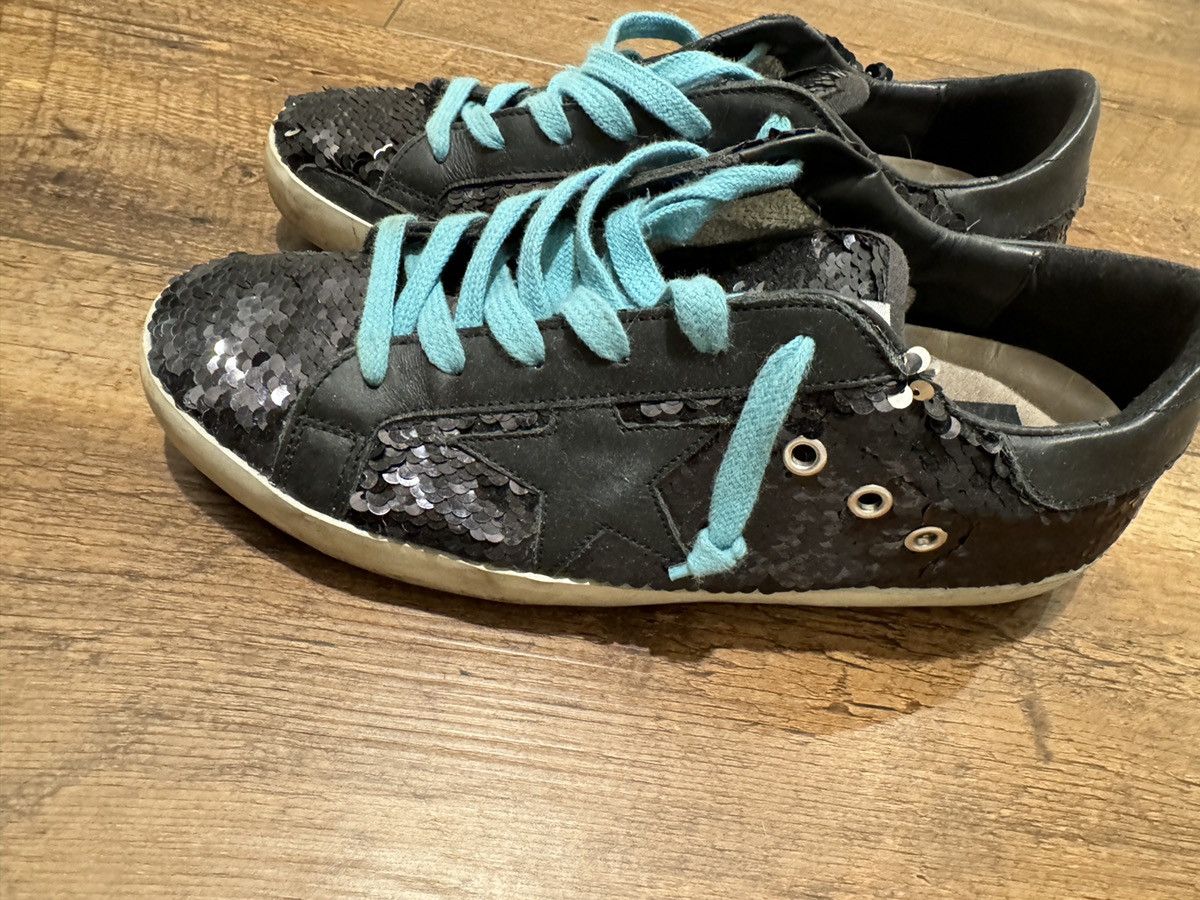 Golden Goose Golden Goose Sequined Superstars Size US 8 / IT 38 - 3 Thumbnail