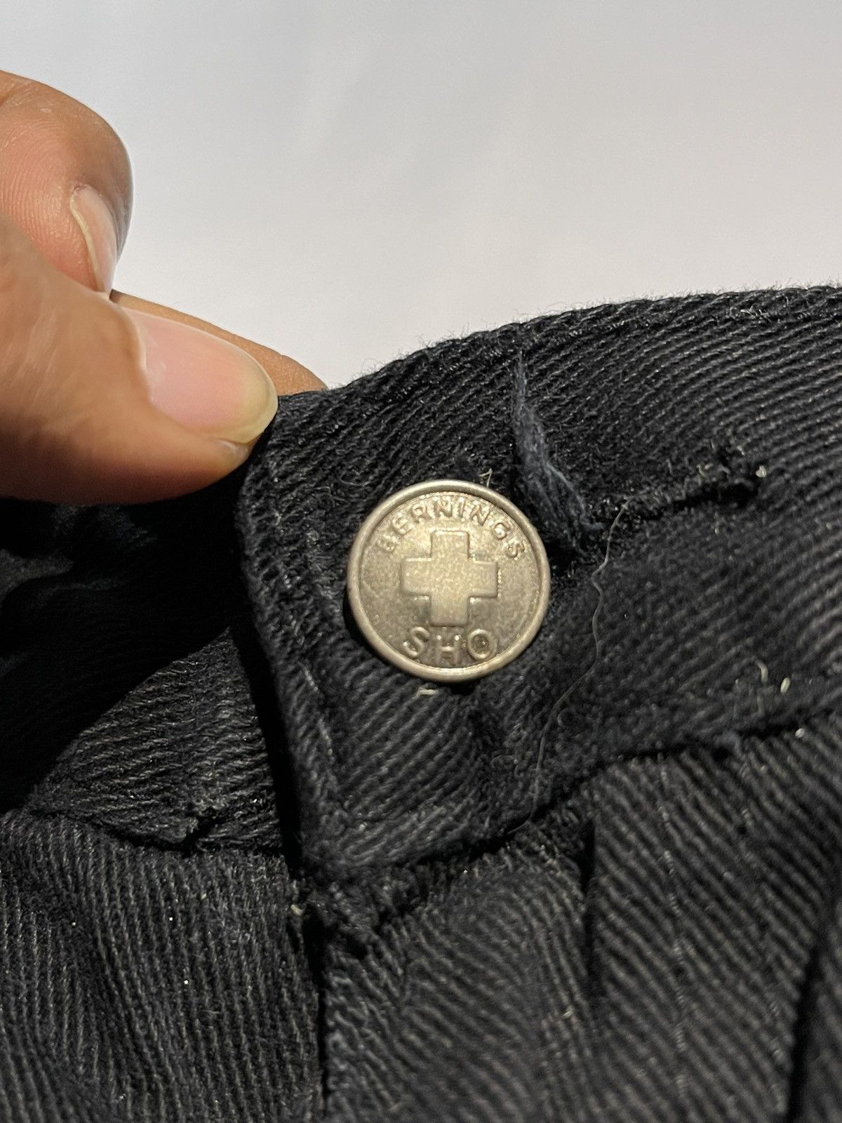 If Six Was Nine × Japanese Brand Berning Sho Flared Tactical Distressed Jeans Pant Size US 28 / EU 44 - 11 Thumbnail