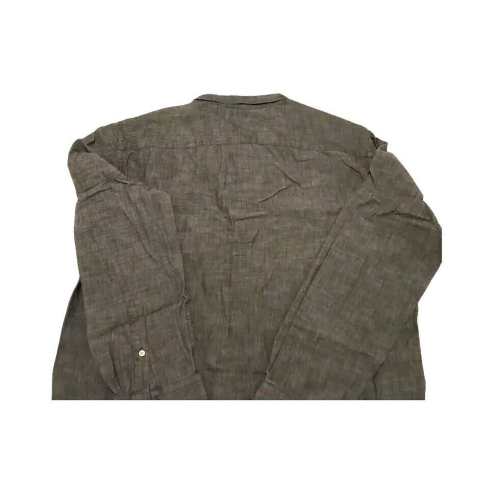 Tommy Hilfiger NWOT Tommy Hilfiger Men's Shirt XL Grey Long Sleeve Button Size US XL / EU 56 / 4 - 3 Thumbnail