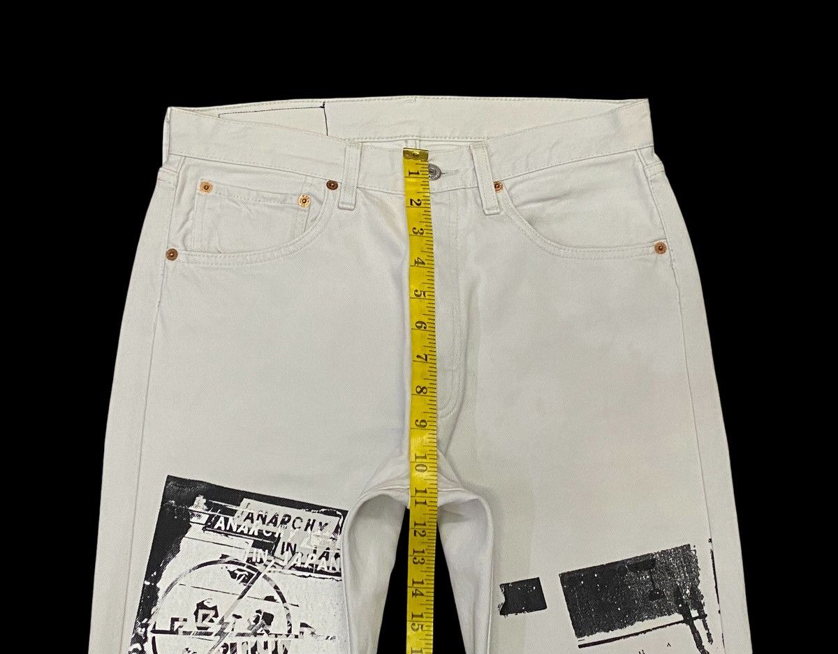 Japanese Brand × Levi's Levi’s X Cote Mer Printed “Sex Pistol” Anarchy In The Japan Size US 30 / EU 46 - 16 Thumbnail