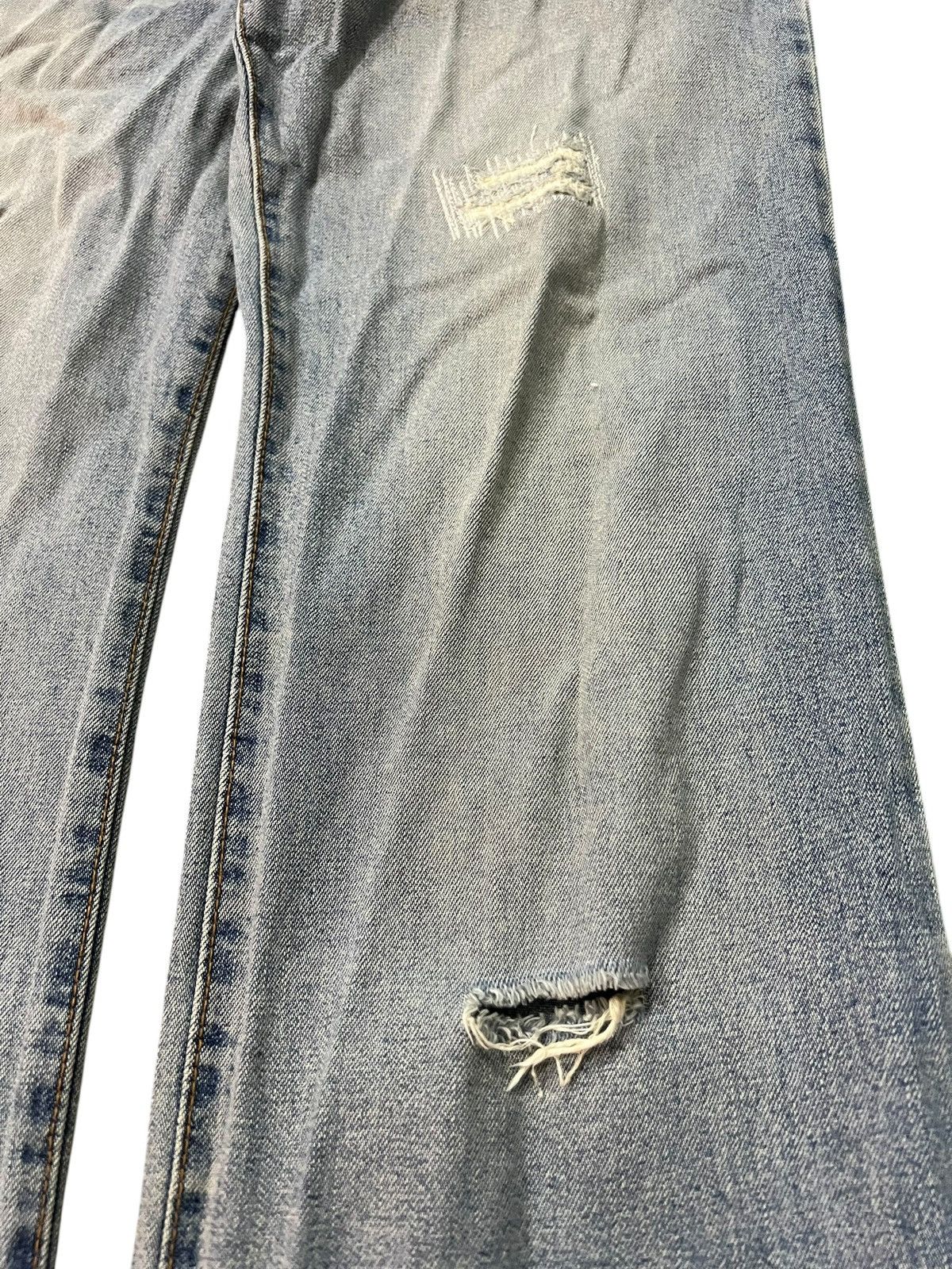 Dolce & Gabbana Dolce & Gabbana Distressed Light Wash Jean like kapital Size US 29 - 5 Thumbnail