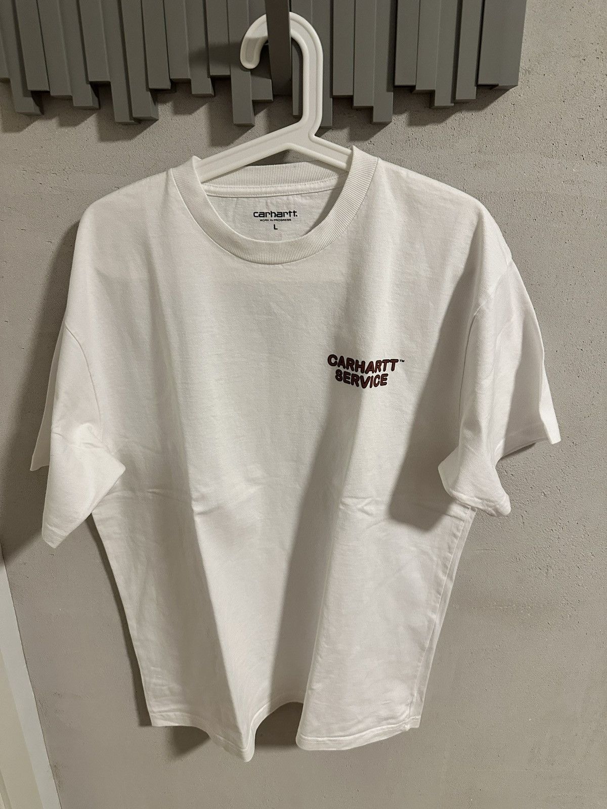 Carhartt × Vintage Carhartt service tee 🔴⚪️ Size US L / EU 52-54 / 3 - 1 Thumbnail