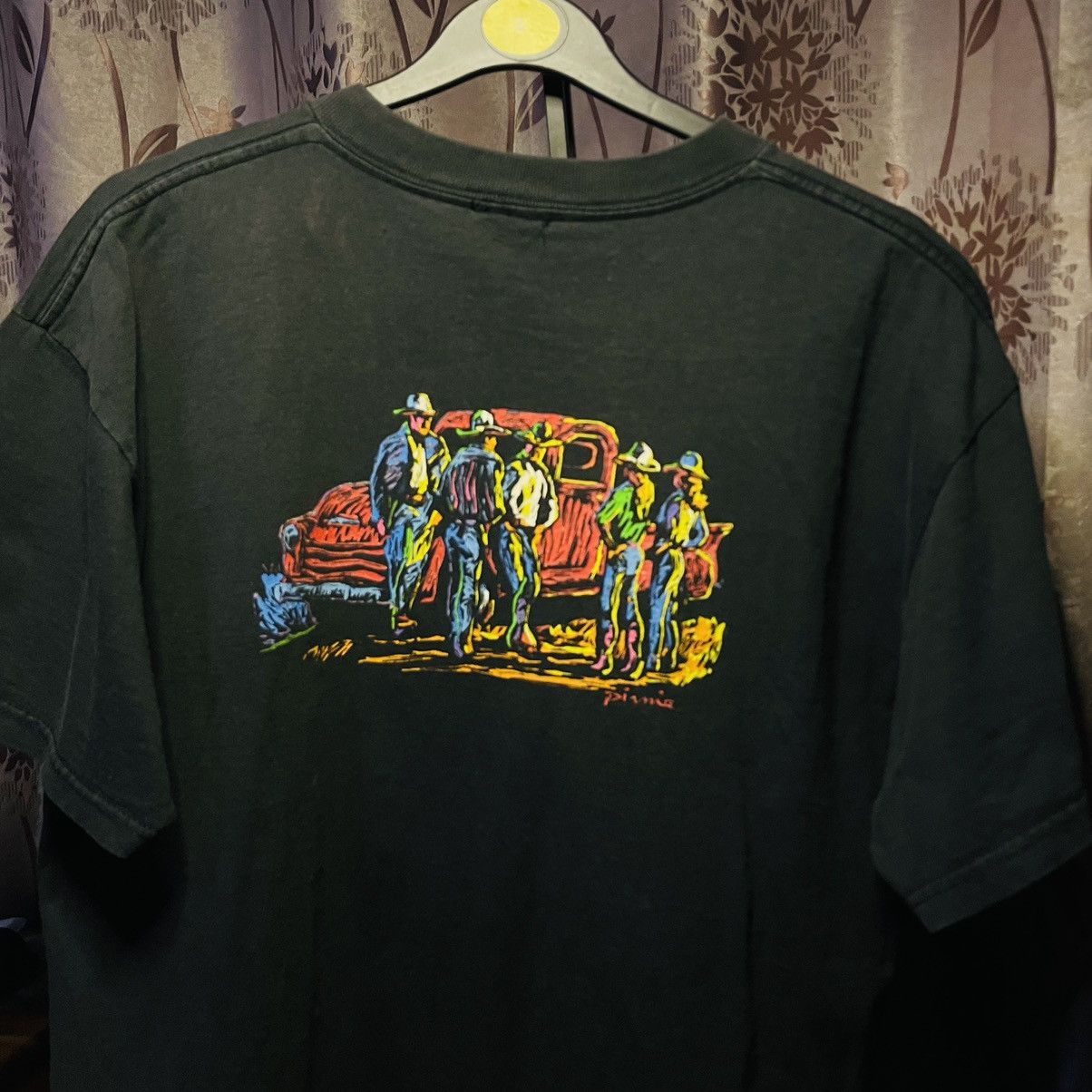 Vintage × Wrangler Vintage Wrangler Cowboy Crew Tee Size US M / EU 48-50 / 2 - 4 Thumbnail