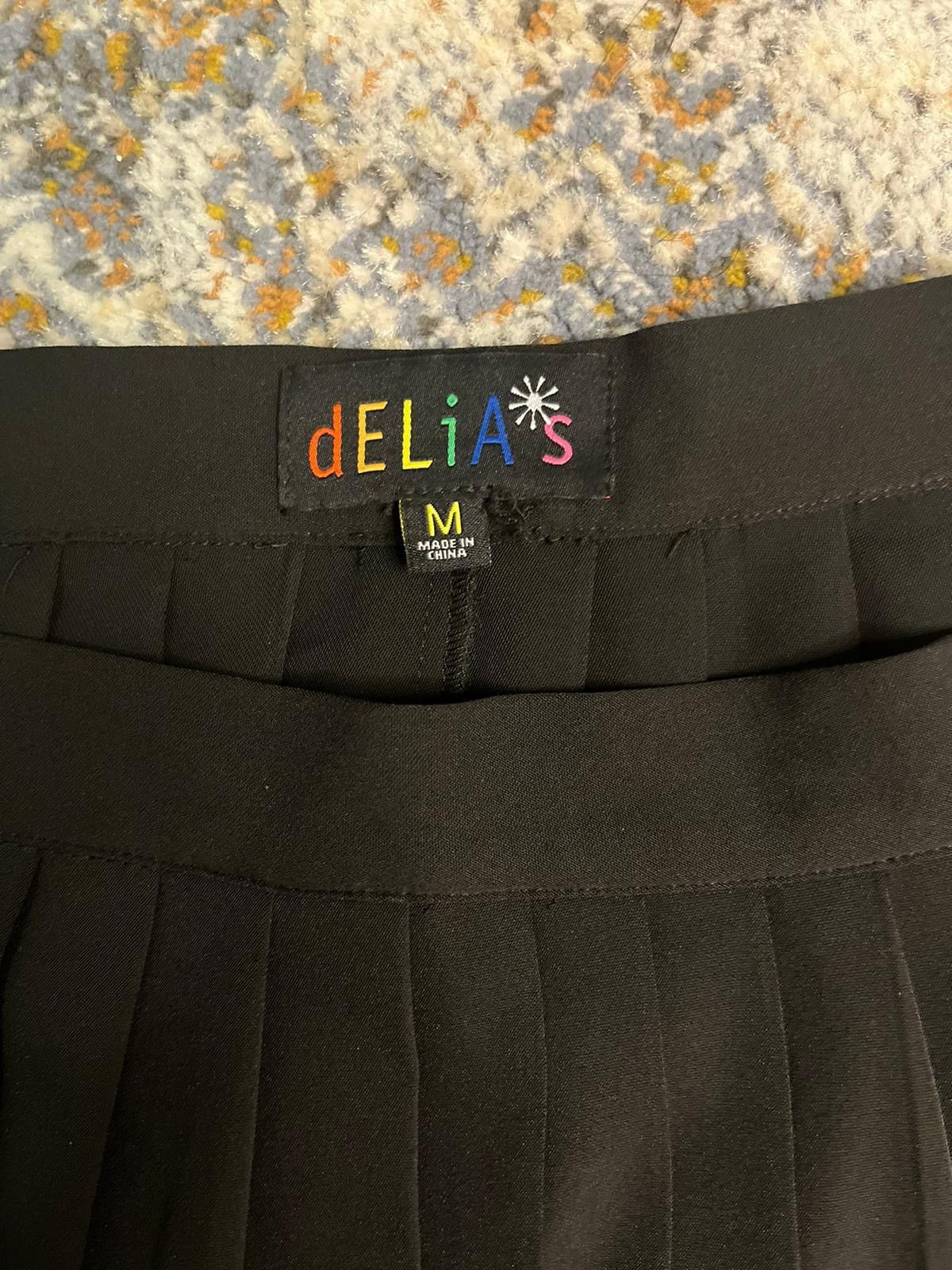 Japanese Brand × Vintage Black pleated mini skirt Size 30" / US 8 / IT 44 - 3 Thumbnail