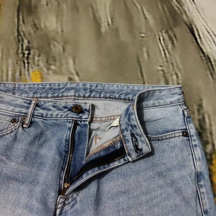 Jean × Vintage VINTAGE COTE D' IVOIRE LIGHT BLUE JEANS PANTS Size US 31 - 6 Thumbnail