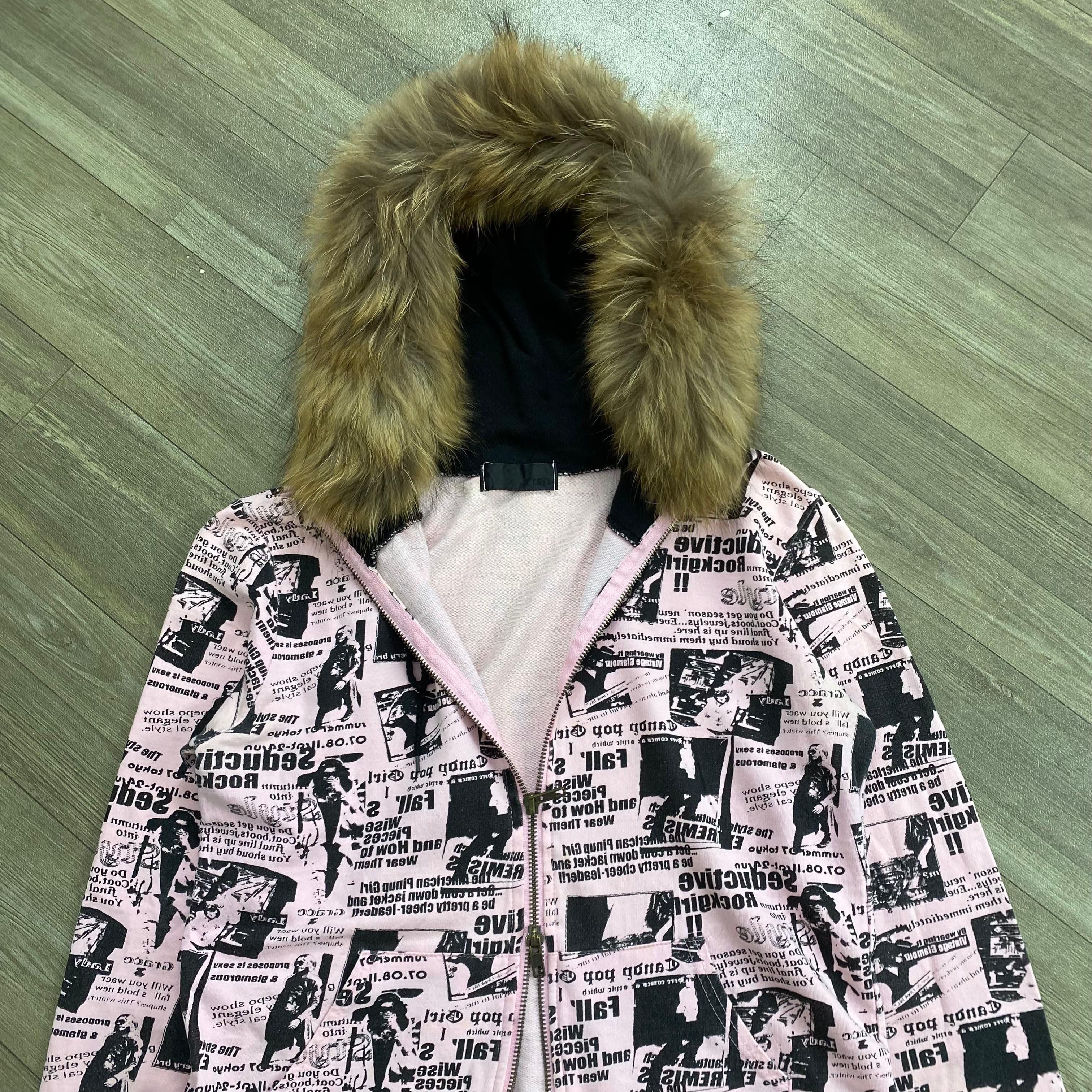 Beauty Beast 2000s Beauty Beast Cryx Kmrii Ifsix Lgb Fur ZipHoodie Size US XS / EU 42 / 0 - 5 Thumbnail