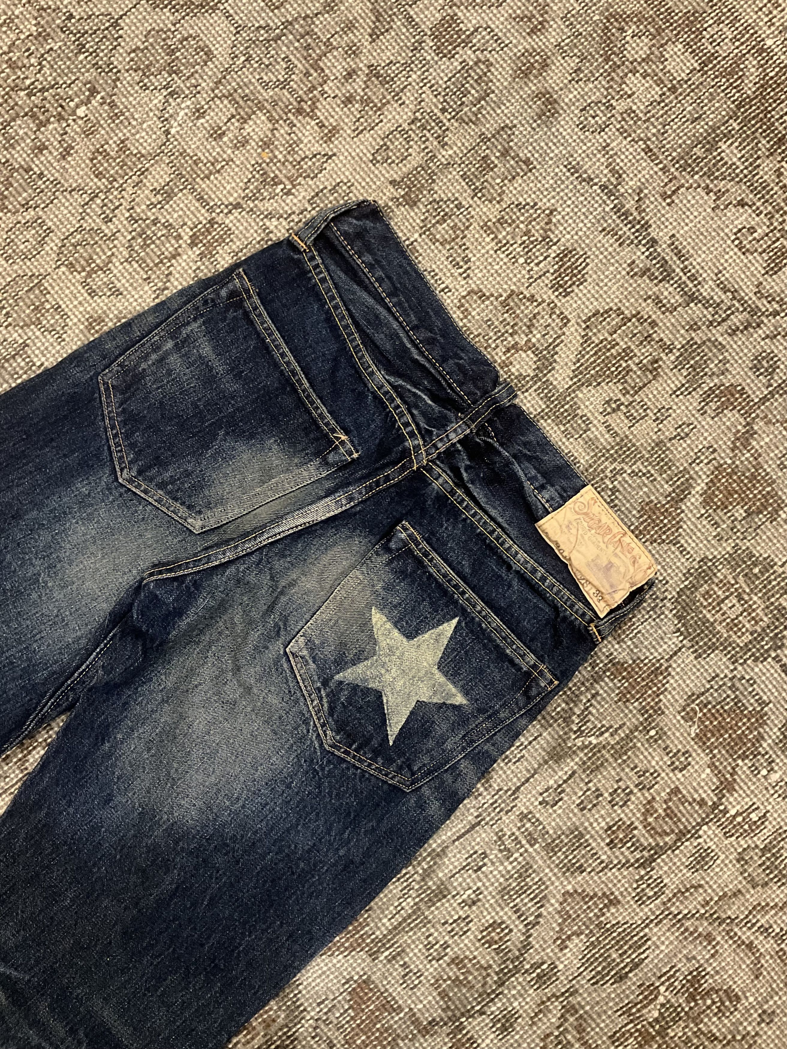 Sugar Cane Sugar Cane SC40901 Selvedge Denim Jeans Indigo Star Japan Size US 28 / EU 44 - 3 Thumbnail