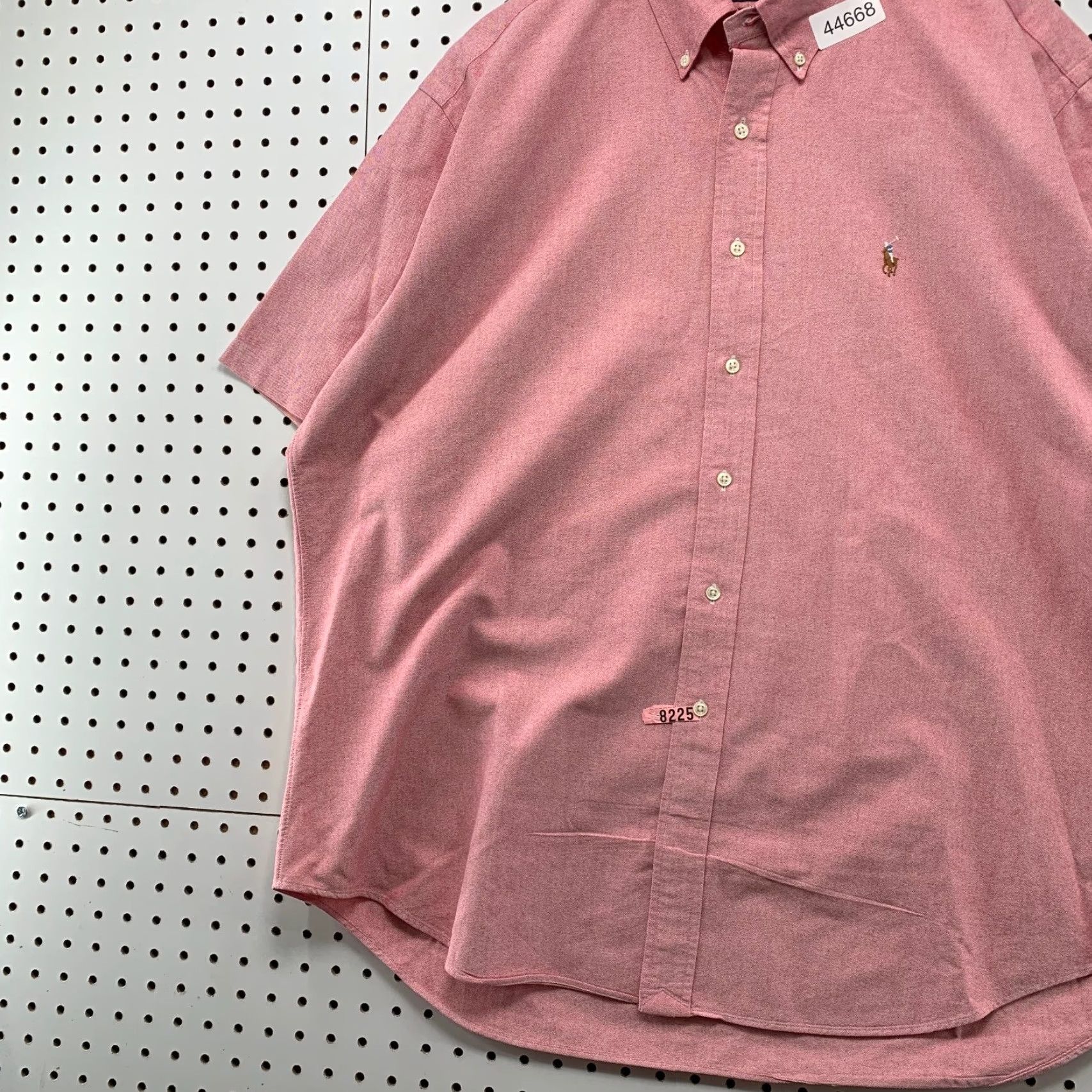 Polo Ralph Lauren Ralph Lauren Blake Button Shirt Mens XL Pink Cotton Short Sleeve Pony Preppy Size US XL / EU 56 / 4 - 3 Thumbnail
