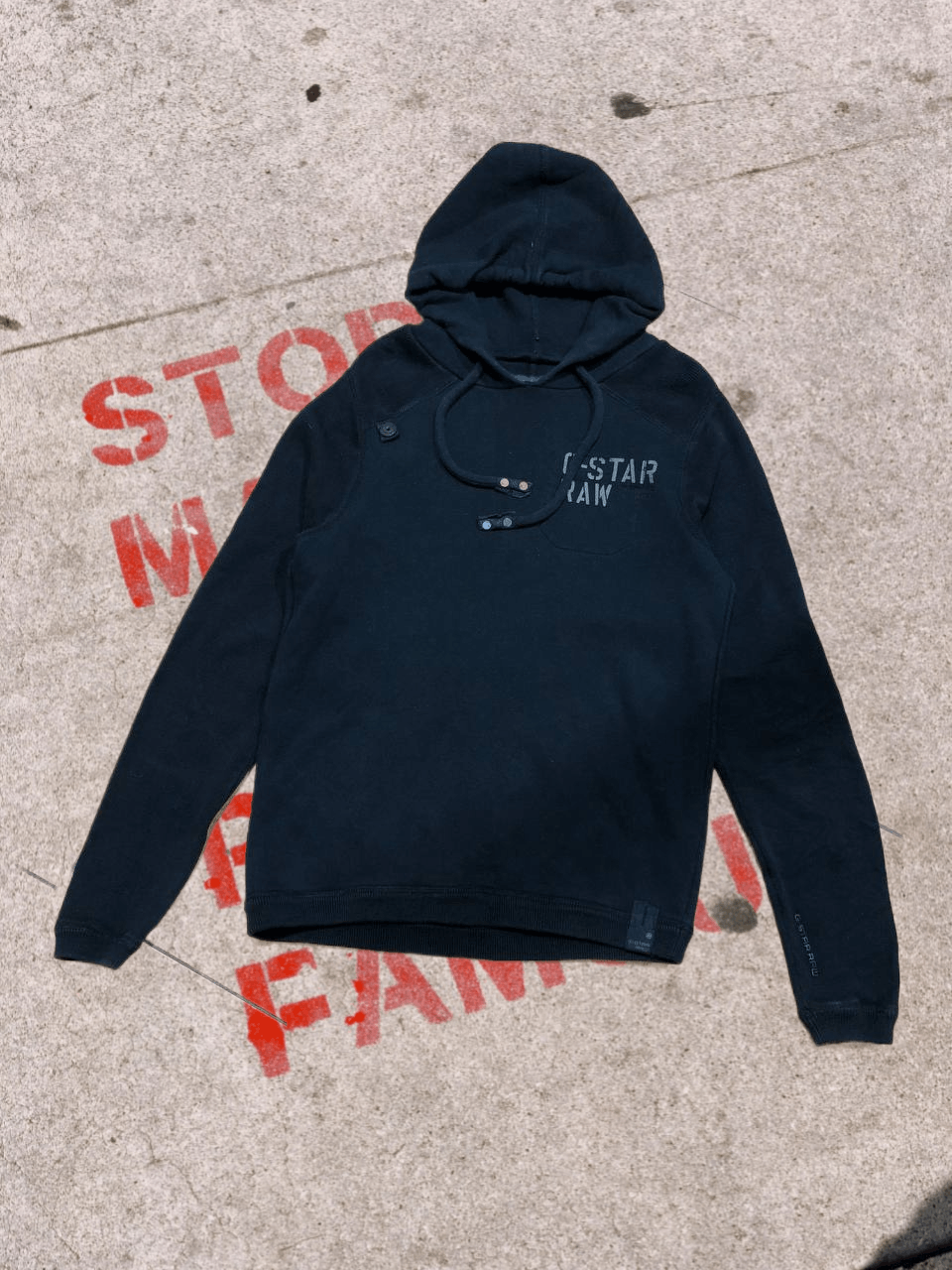 G-Star G Star Raw Hoodie Logo Streetwear Vintage Size US M / EU 48-50 / 2 - 1 Thumbnail