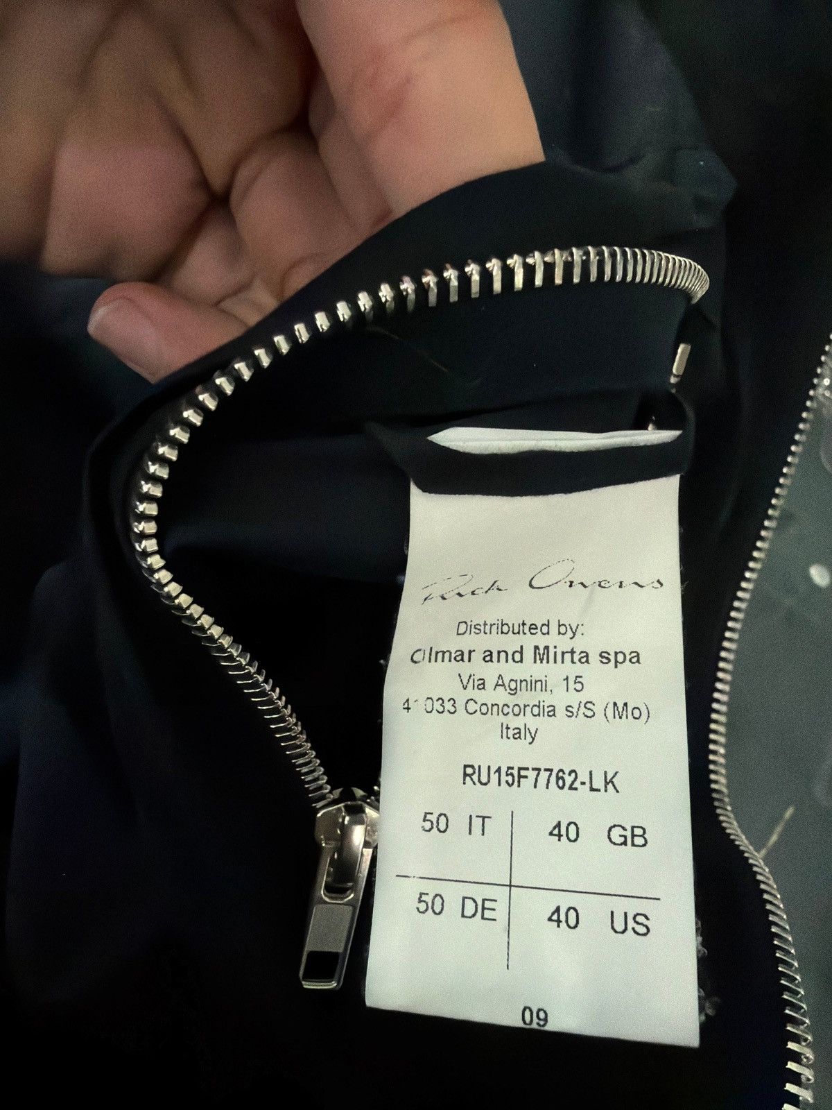 Rick Owens F/W 2015 RICK OWENS ‘SPHINX’ MOLLINO JACKET Size US M / EU 48-50 / 2 - 3 Thumbnail