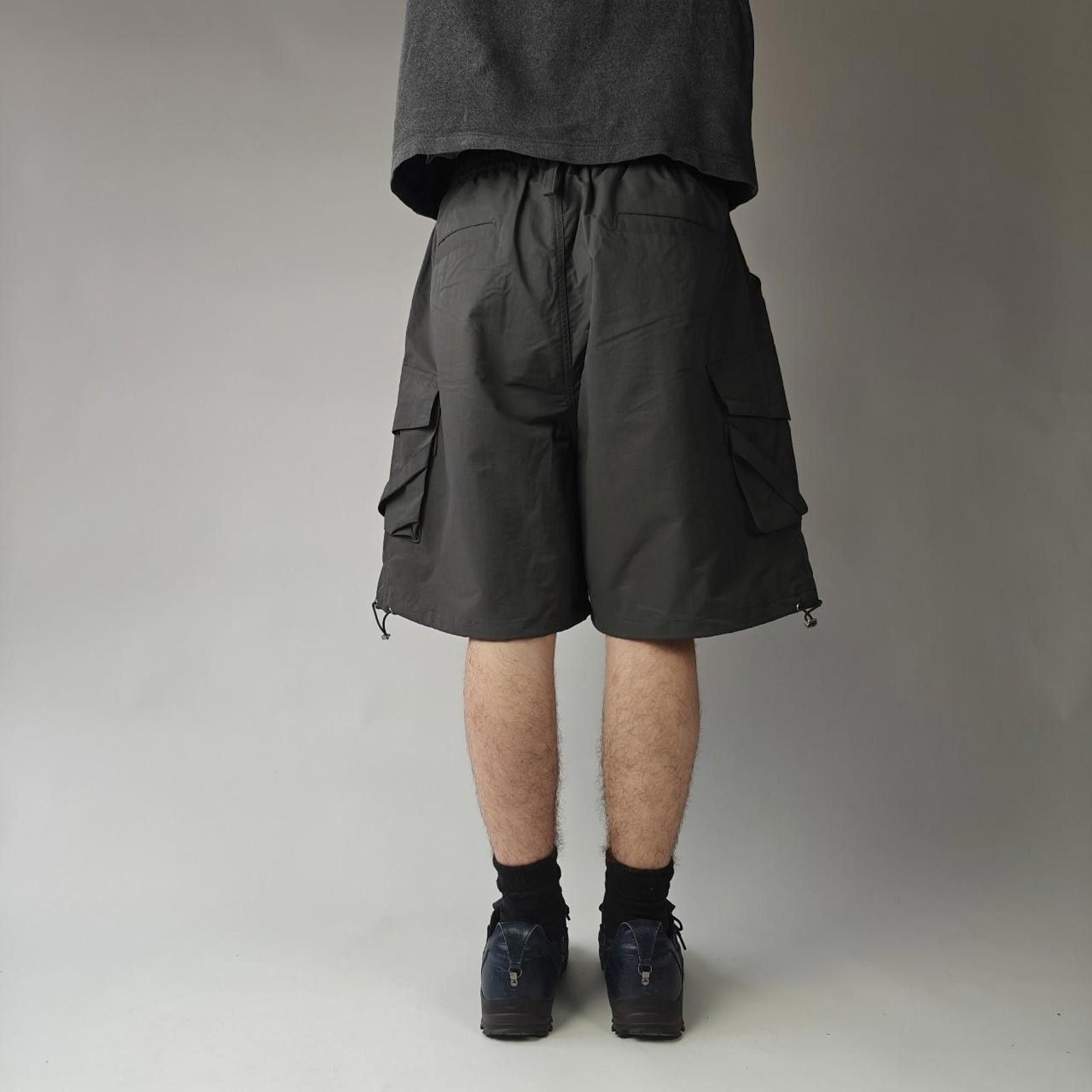 Other Grey Articulated Wide Leg Cargo Shorts Size US 32 / EU 48 - 5 Thumbnail