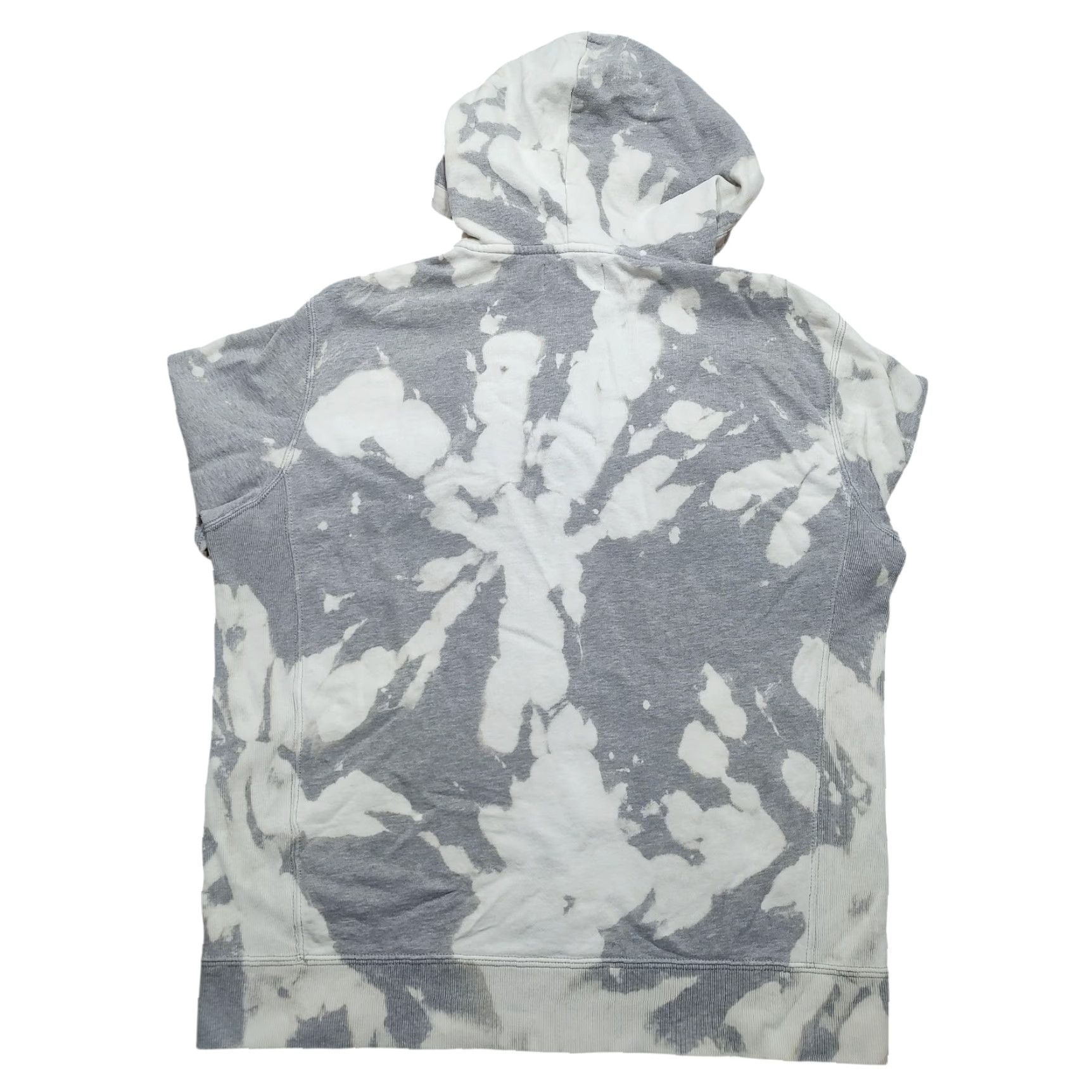 Polo Ralph Lauren VINTAGE Polo Ralph Lauren Full Zip Hoodie Sweatshirt Gray Tie Dye Acid Wash M Mens Size US M / EU 48-50 / 2 - 3 Thumbnail