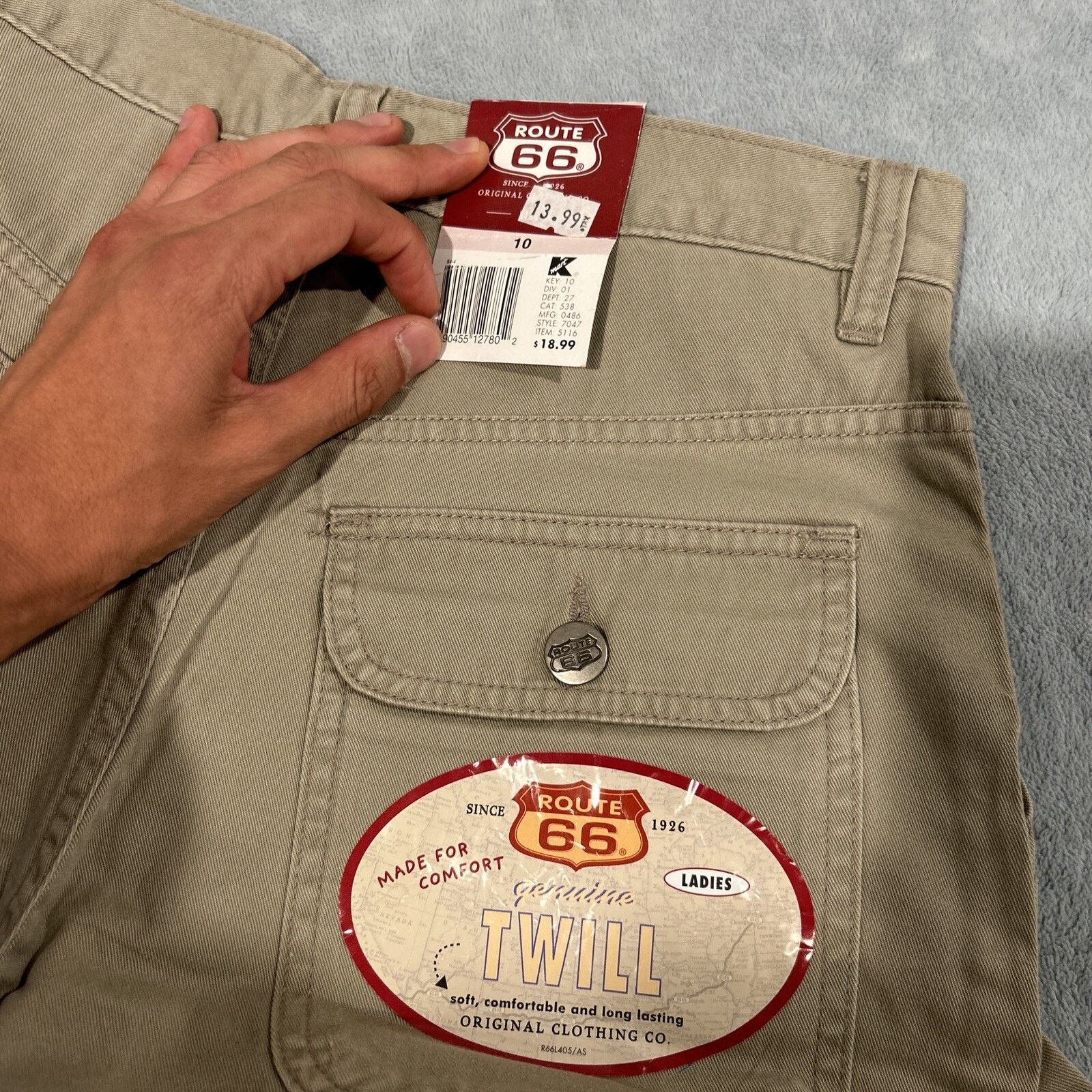 Route 66 Deadstock Beyond Baggy Pants W's 10 29x30 Hamilton Wide Leg Size 32" / US 10 / IT 46 - 5 Thumbnail