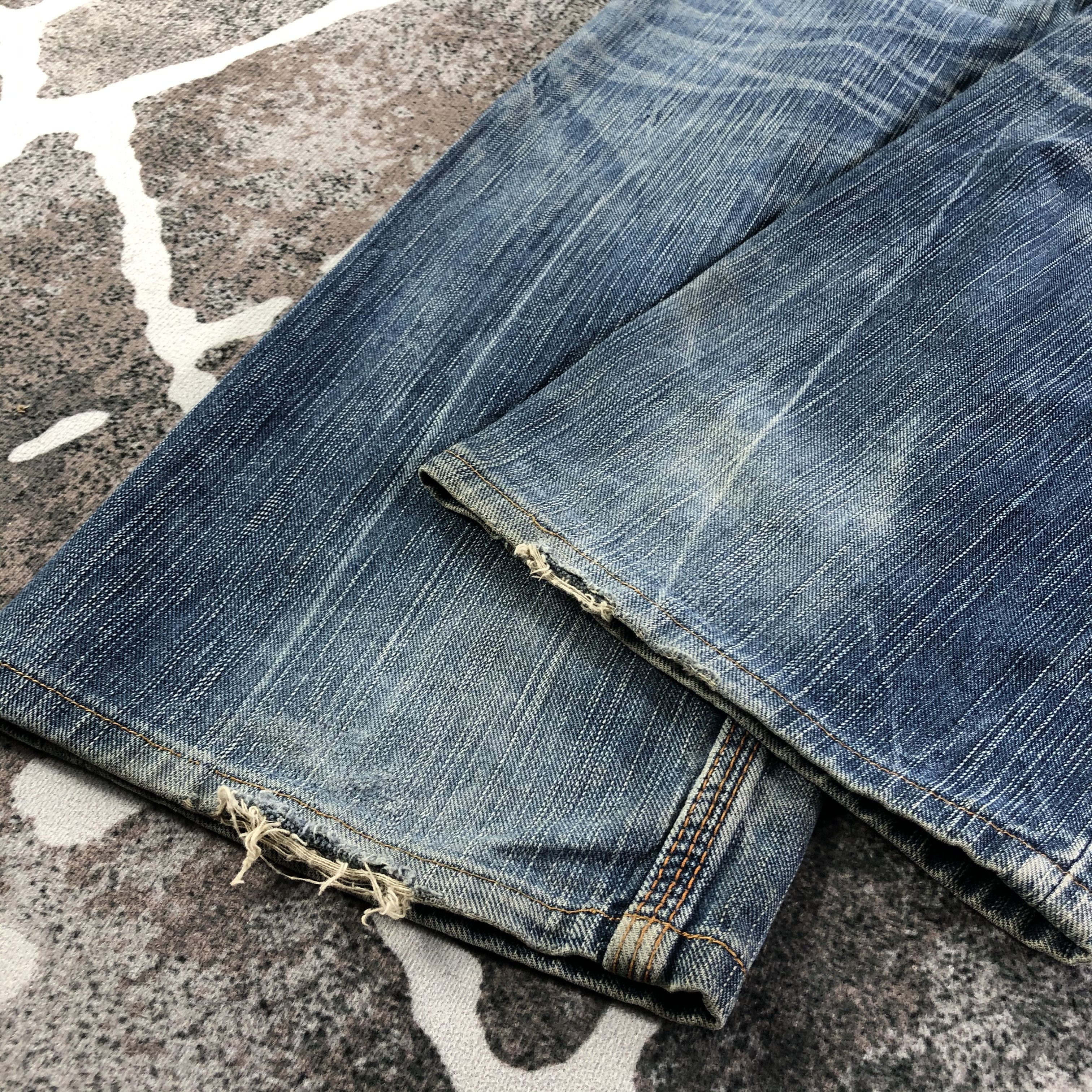 Edwin Vintage Edwin XV Jeans Distressed Denim KJ2198 Size US 30 / EU 46 - 6 Thumbnail