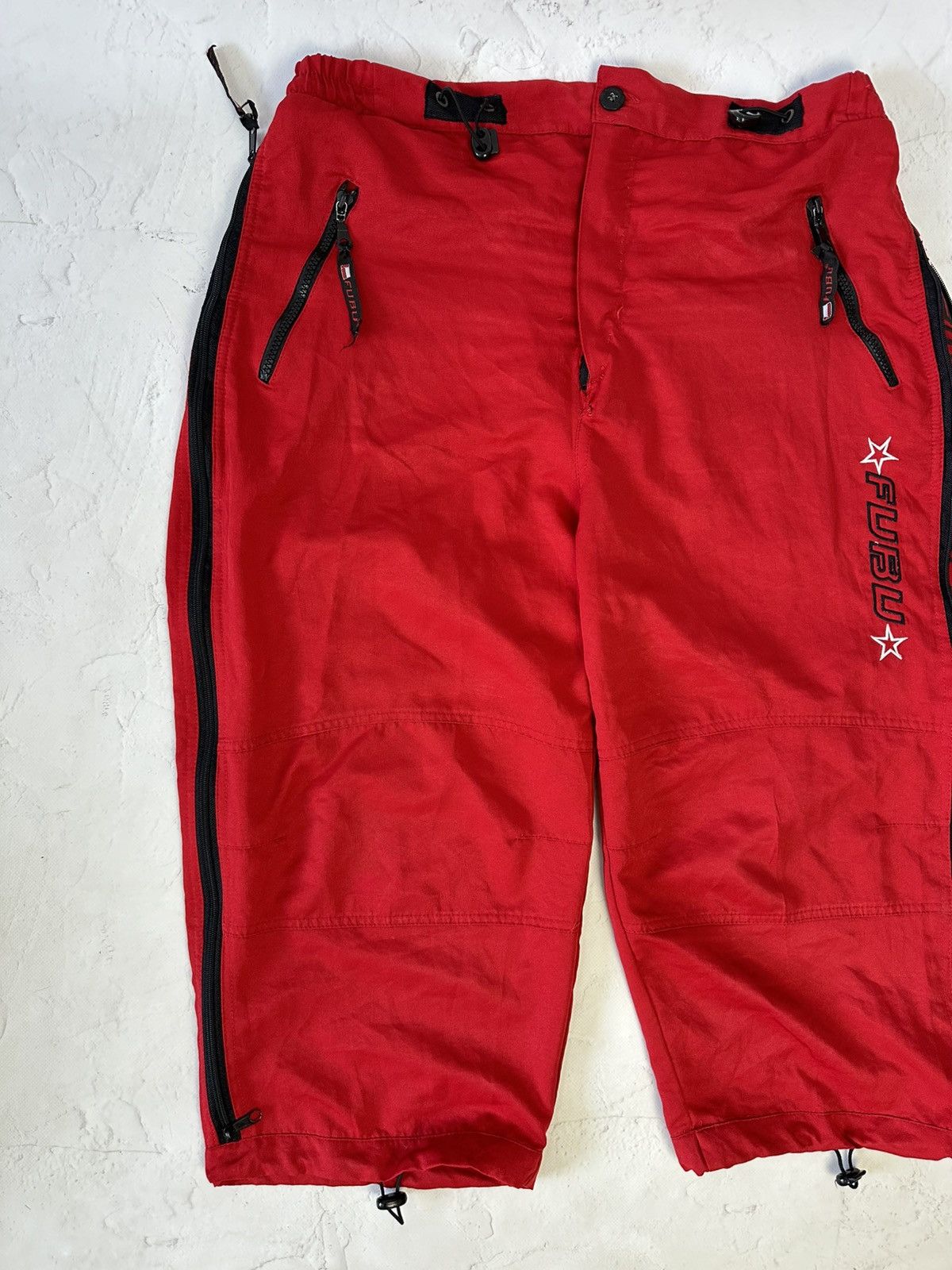 Fubu × Vintage Y2K Vintage Fubu Zipper Breeches Size US 33 - 6 Thumbnail