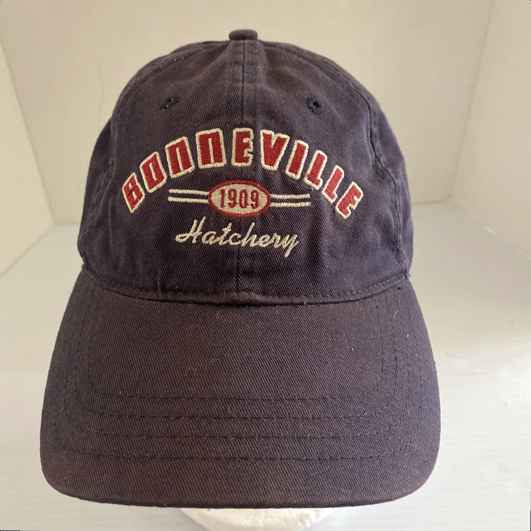 Bally VINTAGE Bonneville Hatchery Ball Cap Adjustable Blue Men Adjustable Size Modern Era Baseball Hat Boys Womens? Size ONE SIZE - 2 Thumbnail