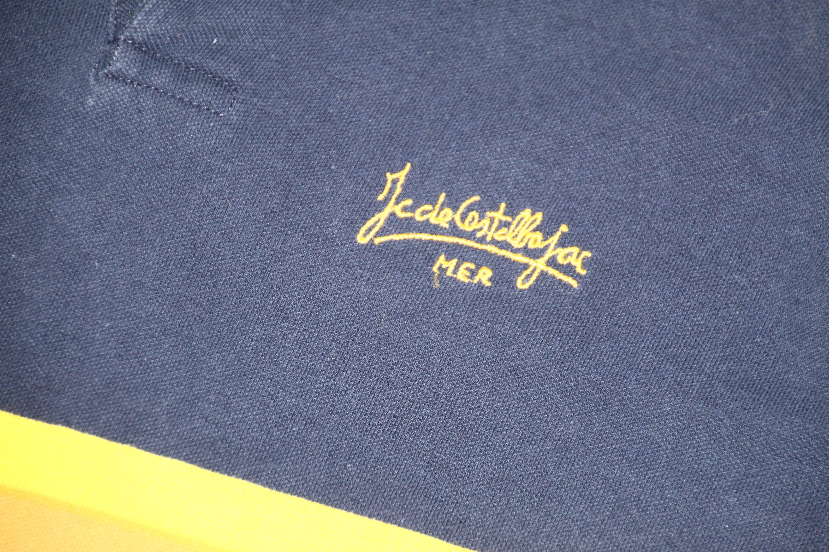 Jean Charles De Castelbajac Castelbajac coloured stripes mercerized cotton polo shirt Size US M / EU 48-50 / 2 - 6 Thumbnail
