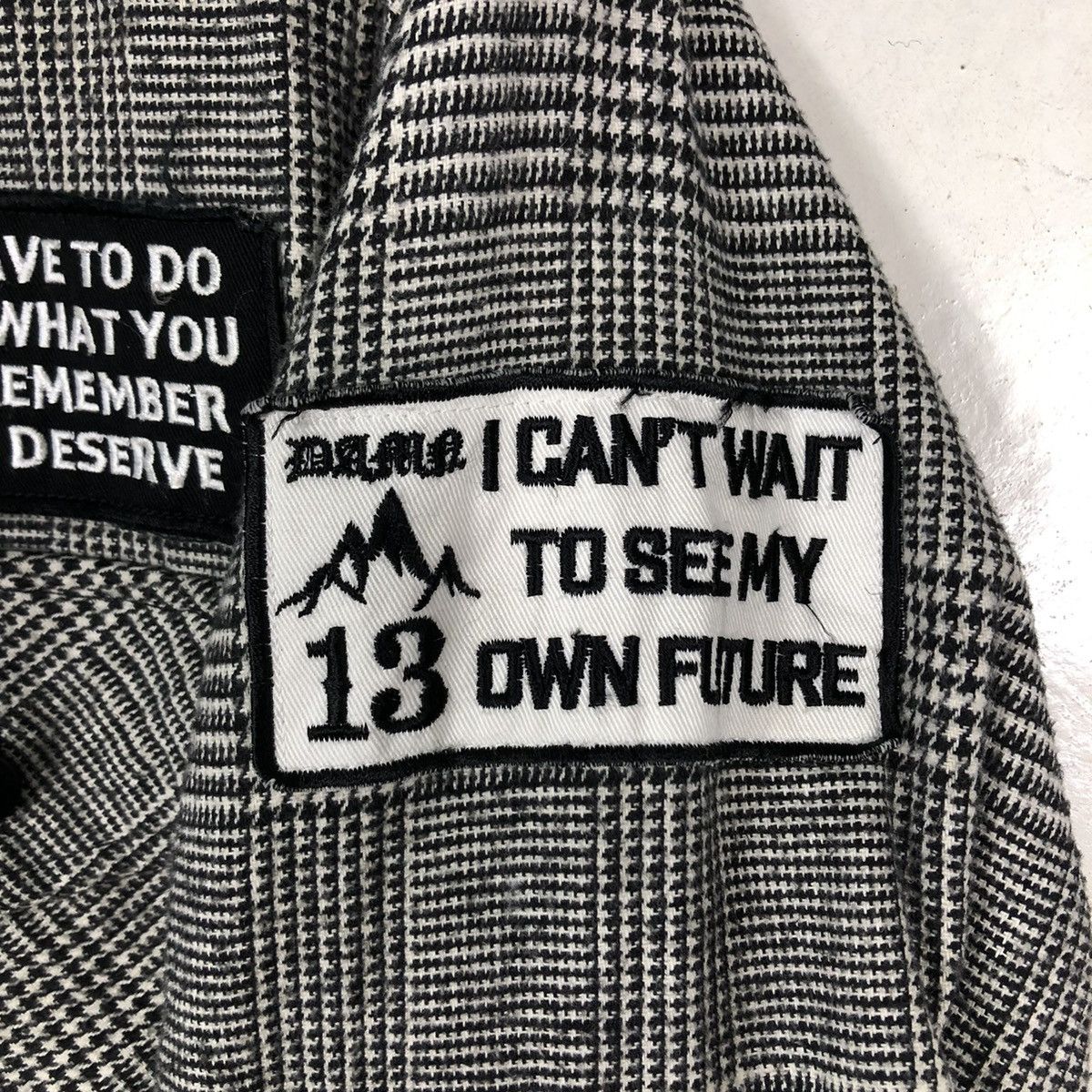 Japanese Brand 📌VINTAGE BIKER JACKET BONDAGE BIG POCKETS DIAGNOL ARROW Size US M / EU 48-50 / 2 - 18 Thumbnail