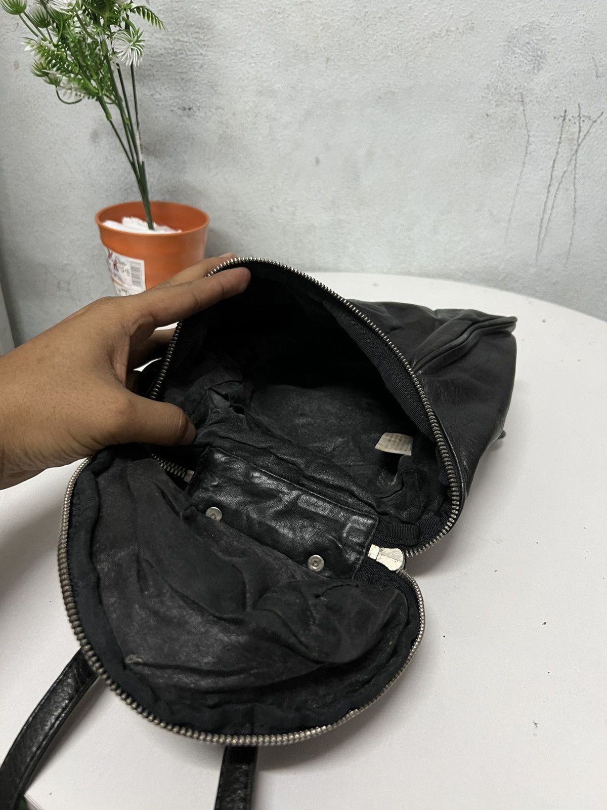 Leather × Yohji Yamamoto Y’saccs Yohji Yamamoto Leaher Bag Size ONE SIZE - 4 Thumbnail