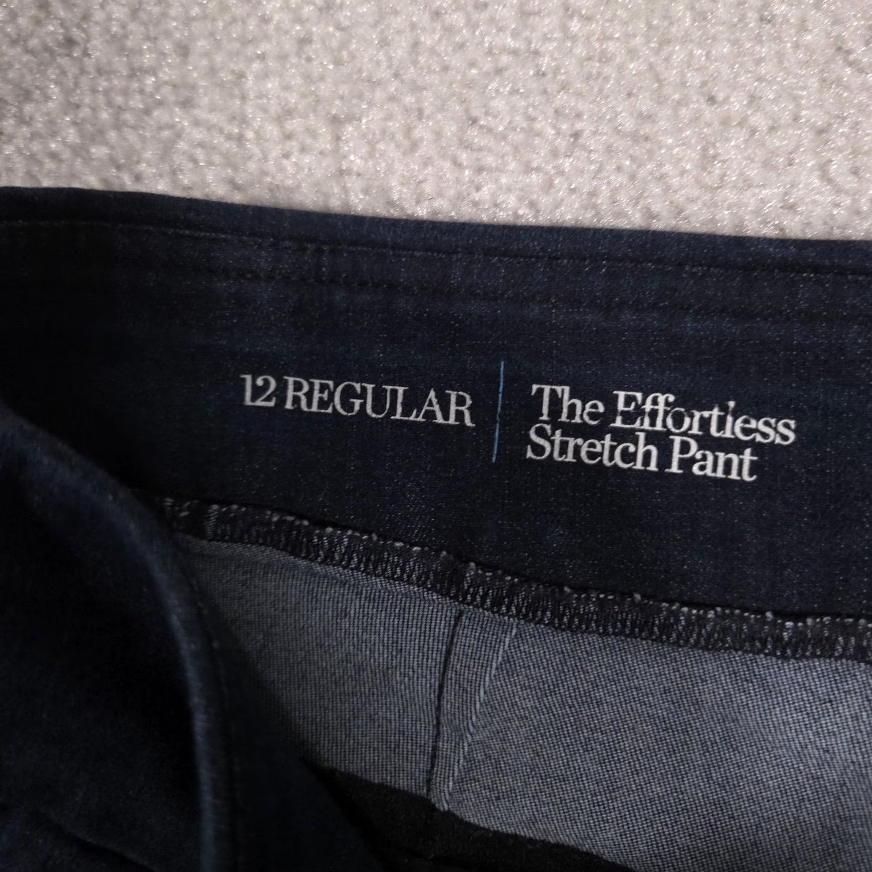 Croft & Barrow Croft & Barrow Pants Womens 12 Effortless Stretch Denim Pull On Straight Leg Size 34" / US 12 / IT 48 - 5 Thumbnail