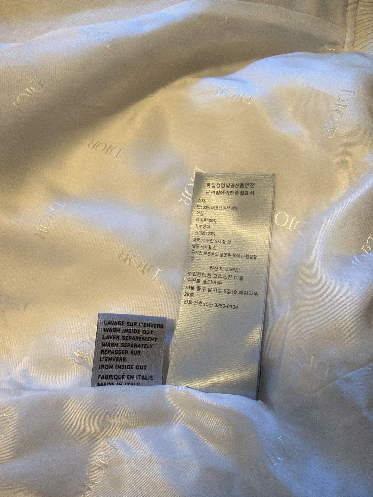 Dior Dior Homme Zip-Up Jacket Size US L / EU 52-54 / 3 - 6 Thumbnail