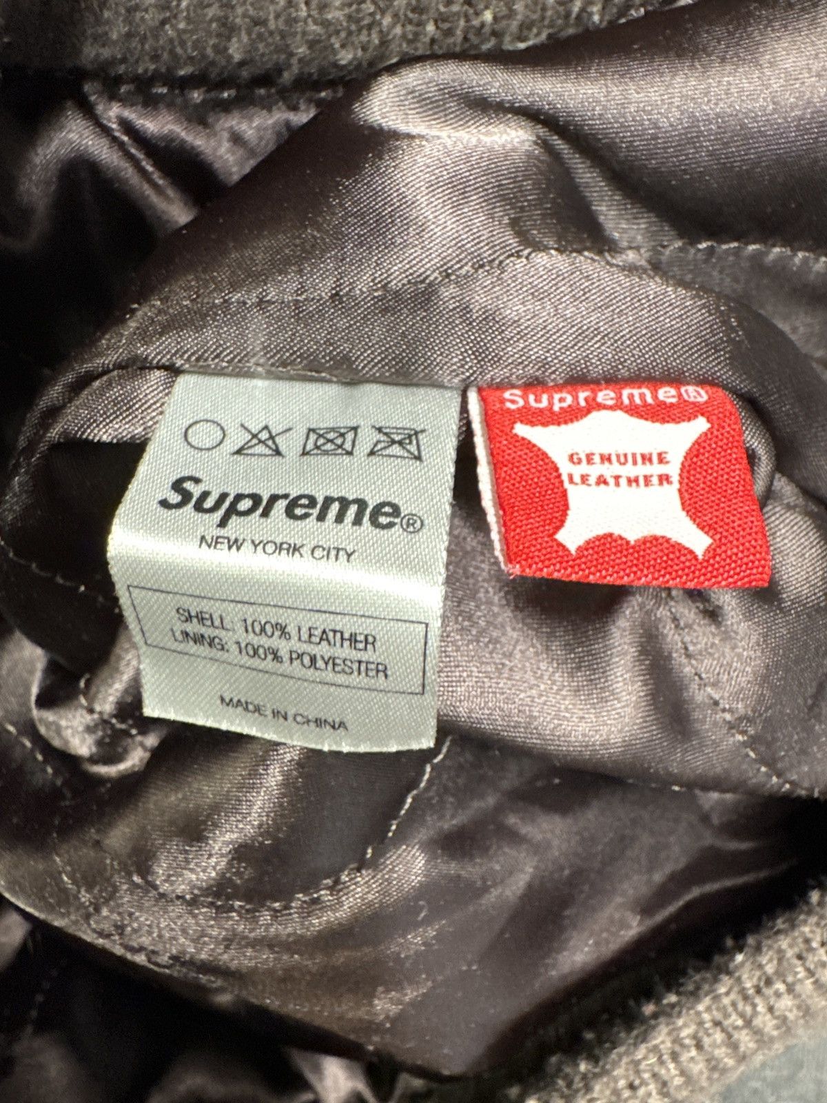 Supreme 09AW Supreme Cold Weather Leather Bomber Large Size US L / EU 52-54 / 3 - 5 Thumbnail