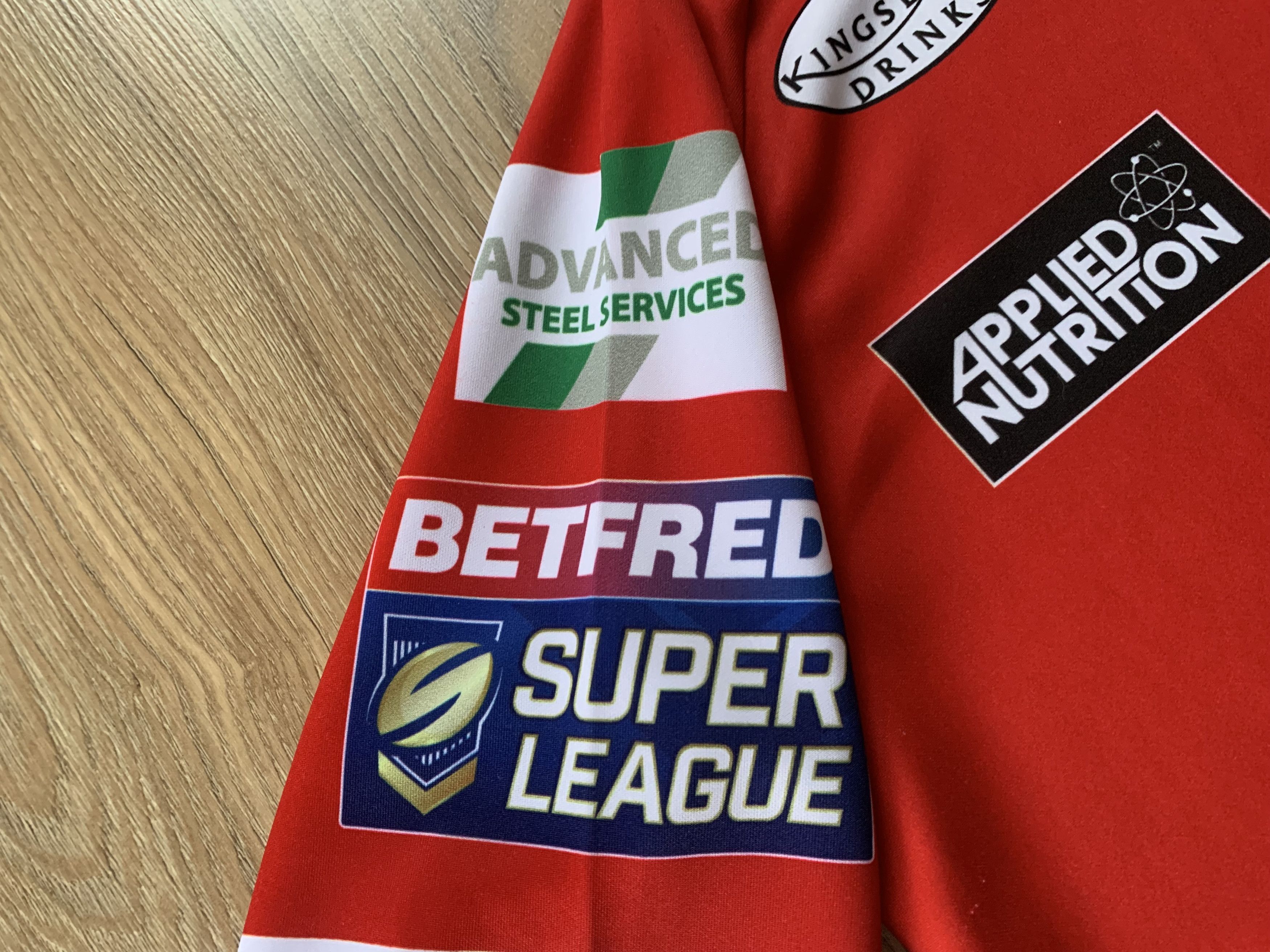 Kappa × Vintage Vintage Kappa Salford Red Devils Rugby Jersey Size US M / EU 48-50 / 2 - 6 Thumbnail