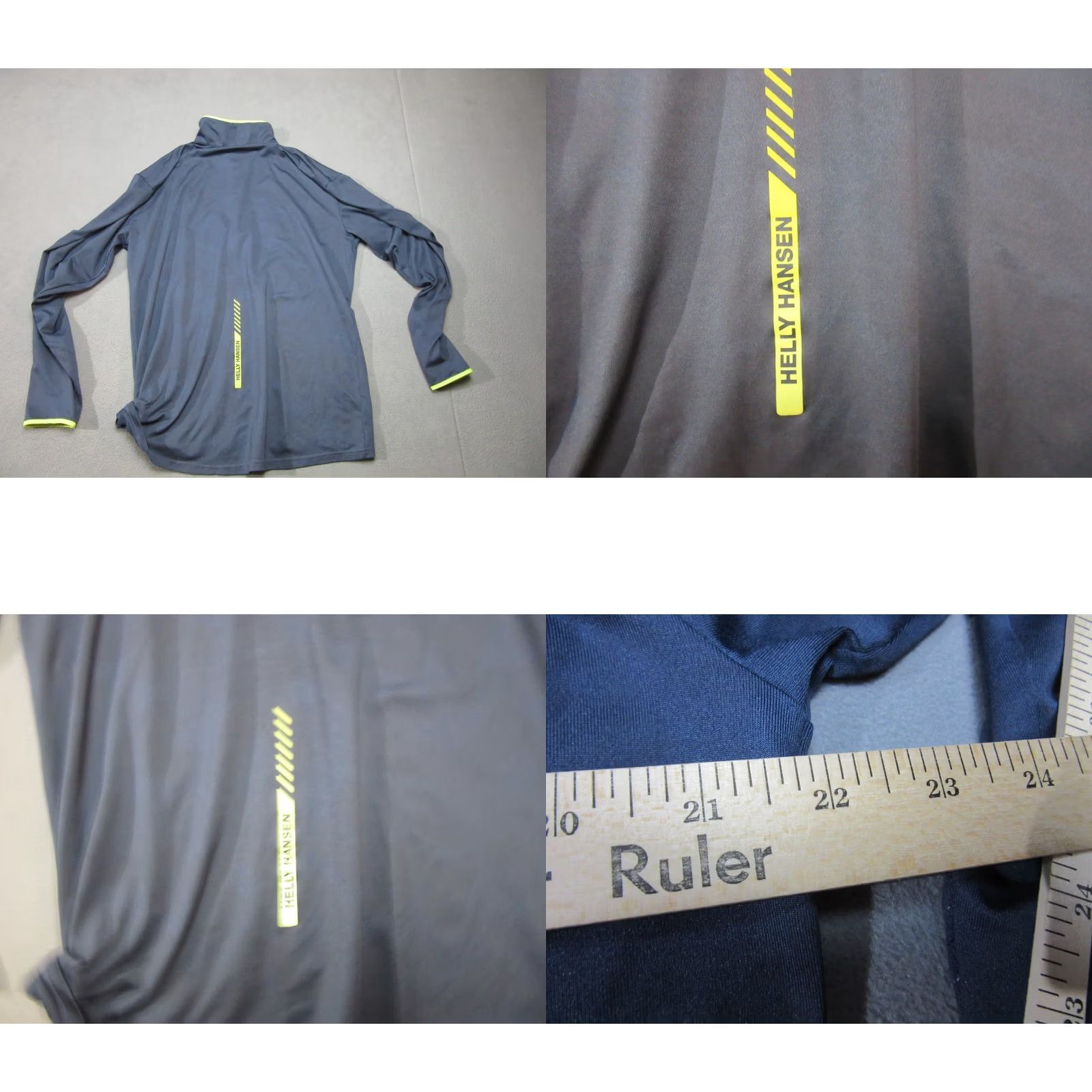 Helly Hansen Helly Hansen Shirt Mens XL Blue X-Cool Performance Activewear Quarter Zip Size US XL / EU 56 / 4 - 9 Thumbnail