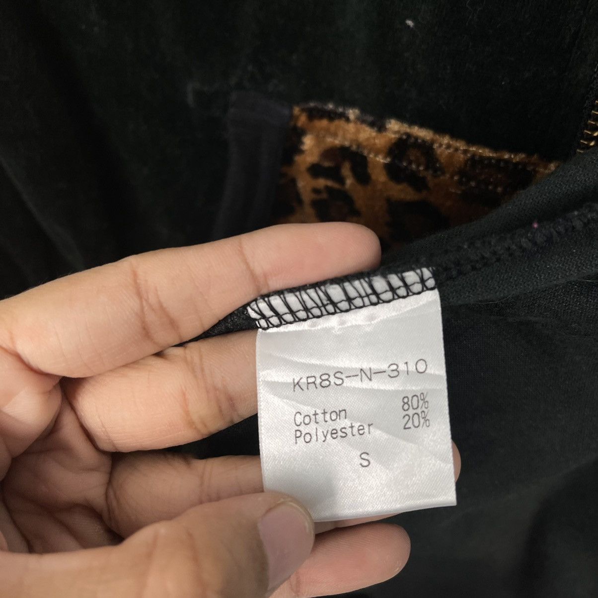 Japanese Brand 24 Karats Digger Big Logo Zipper Velvet Hoodie Size Small Size US S / EU 44-46 / 1 - 19 Thumbnail