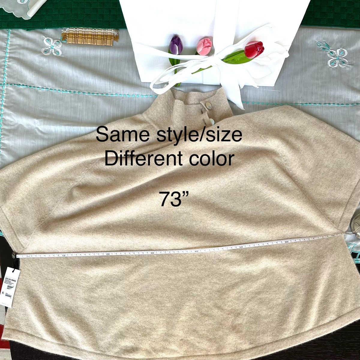 Other Cashmere Capelette Size S / US 4 / IT 40 - 6 Thumbnail