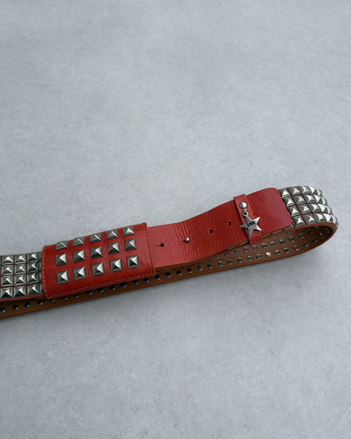Andrew Mackenzie AW2008 Andrew Mackenzie Studded Punk Leather Belt Size ONE SIZE - 12 Thumbnail