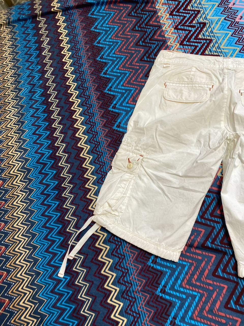 Ralph Lauren denim shorts Ralph Lauren white streetwear Vintage Y2K Size US 26 / EU 42 - 15 Thumbnail