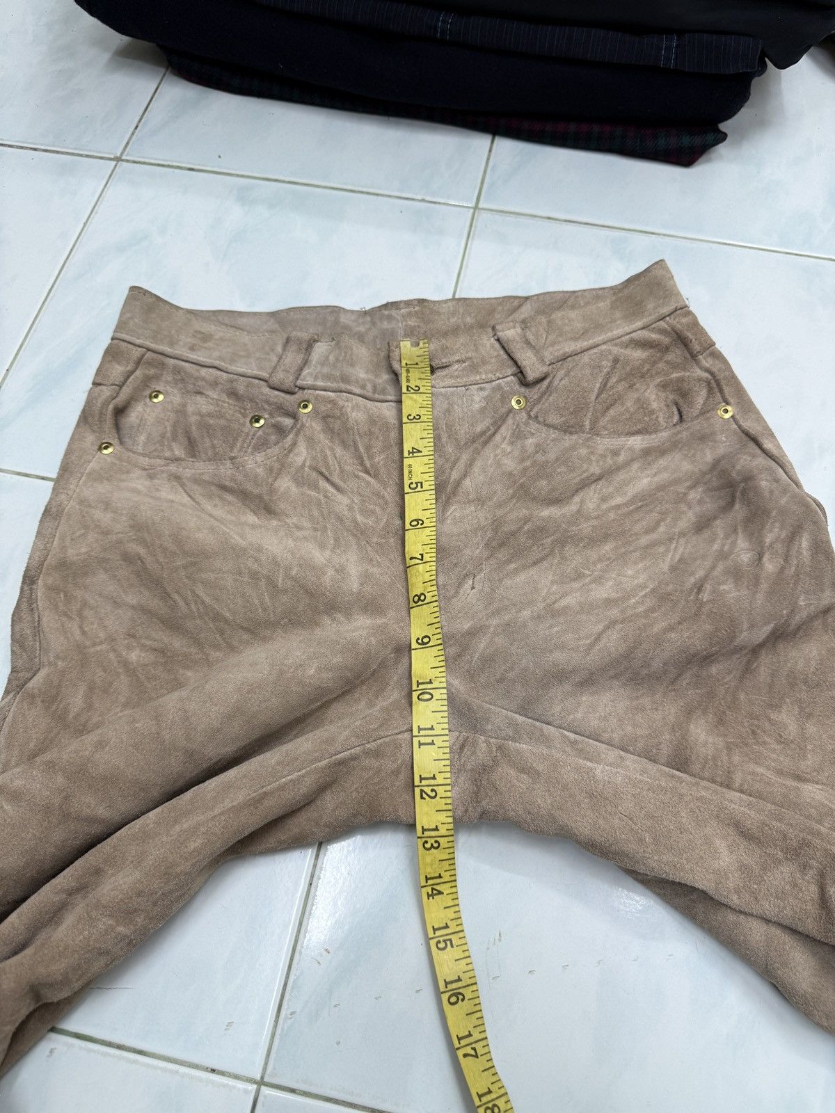 Schott 🔥🔥🔥STEALS VTG SCHOTT BROSS LEATHER PANTS Size US 31 - 14 Thumbnail