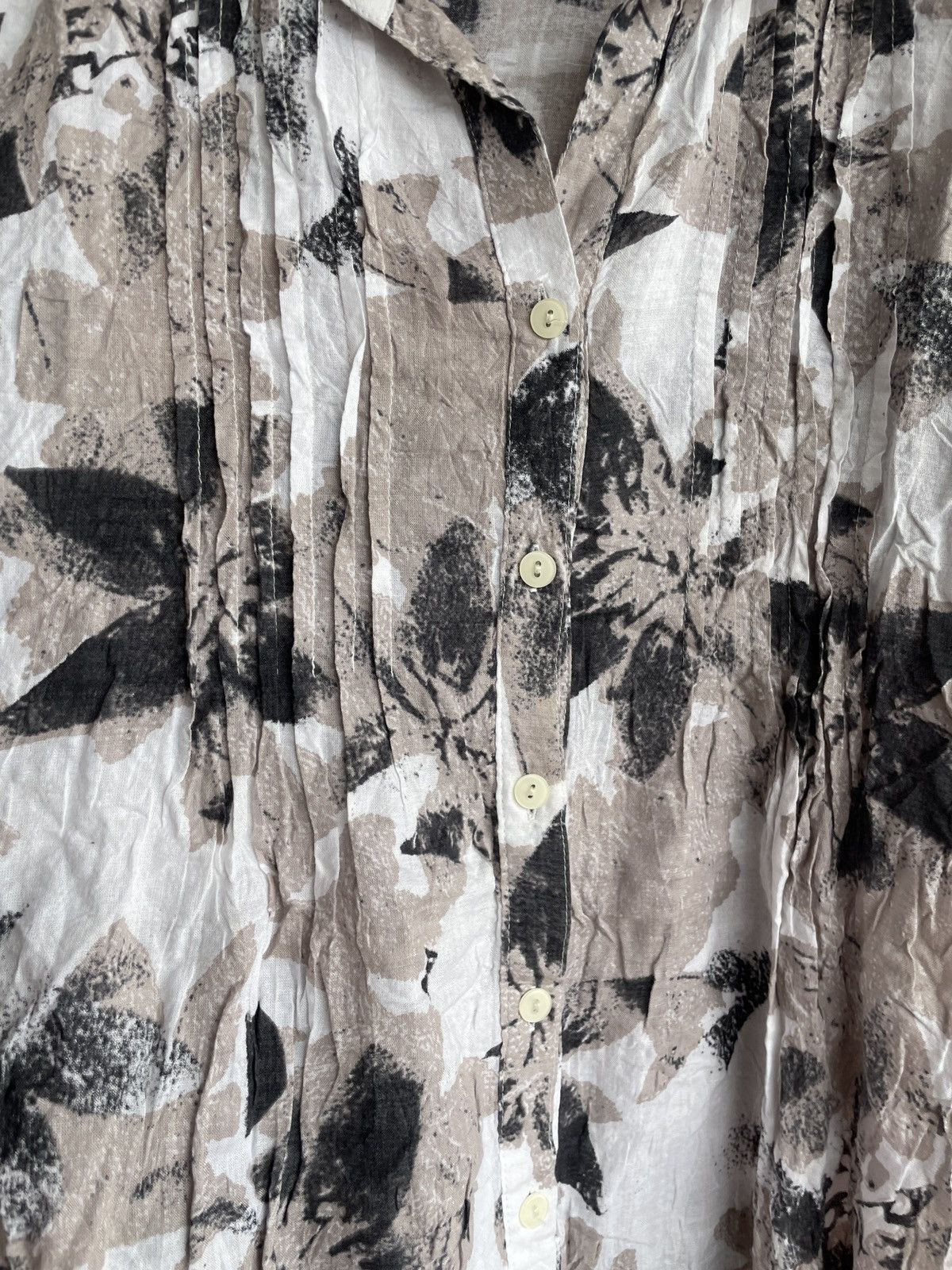 Japanese Brand Vintage All Over Printed Floral Motive Hawaiian Menswear M Size US M / EU 48-50 / 2 - 7 Thumbnail
